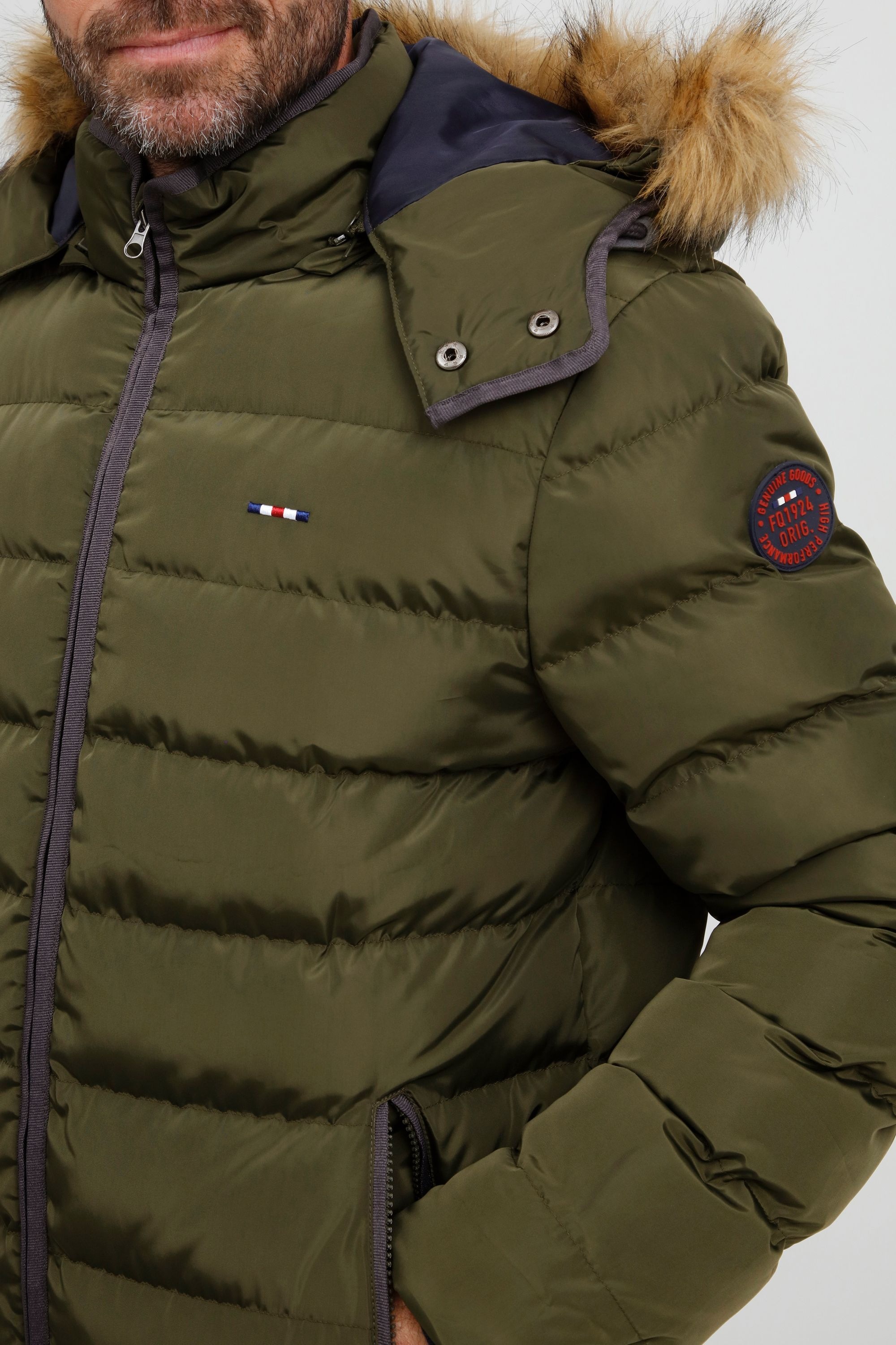 FQ1924 Steppjacke »Steppjacke FQAksel«, mit Kapuze
