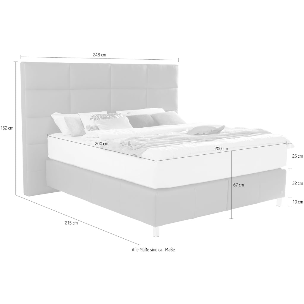 ADA premium Boxspringbett »Paige«