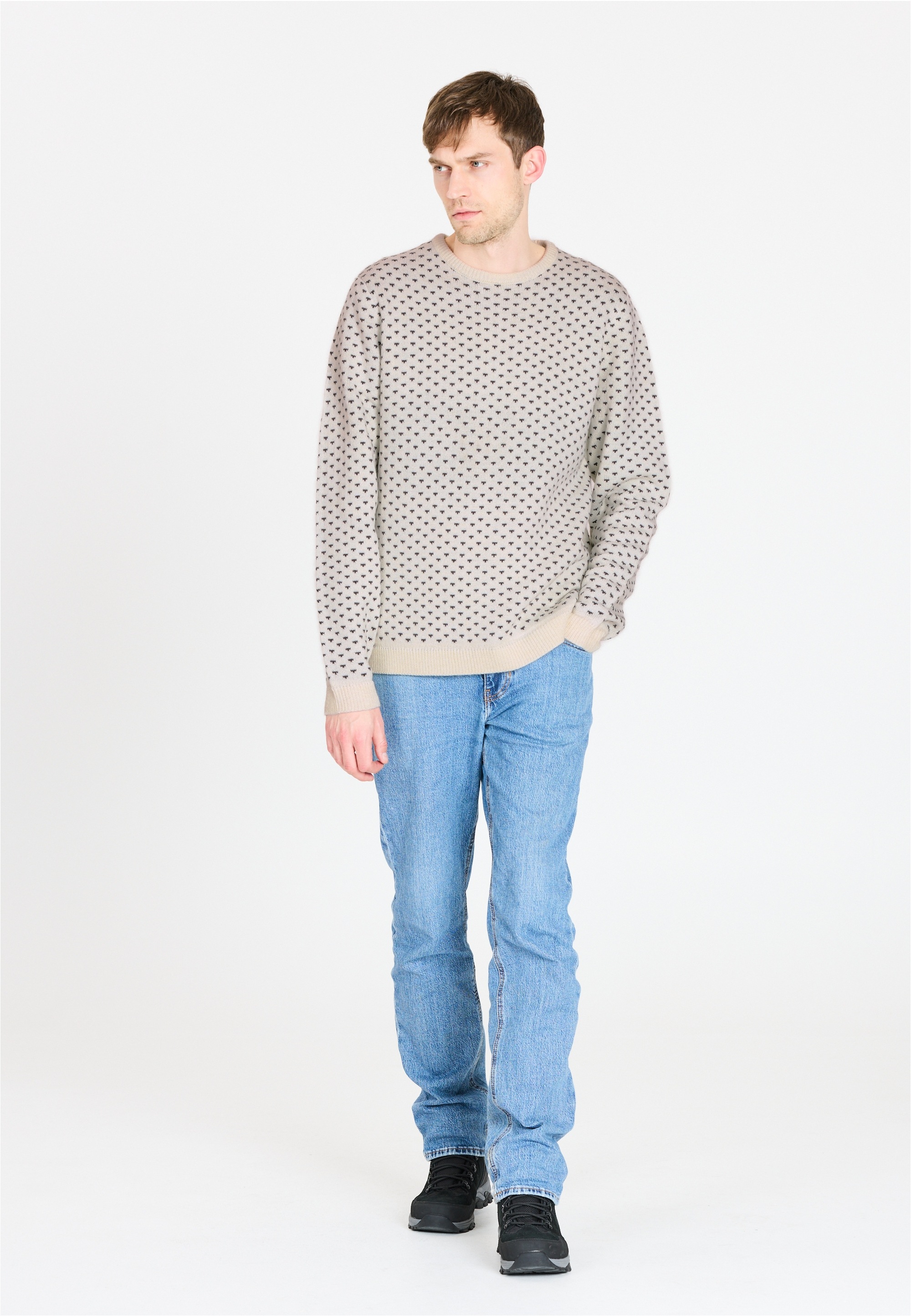 WHISTLER Strickpullover »Borge«, mit atmungsaktiver Eigenschaft