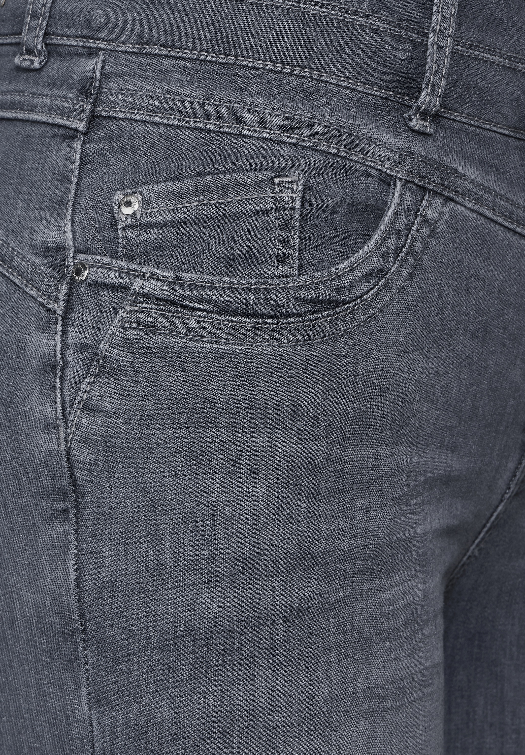 STREET ONE Loose-fit-Jeans, High Waist