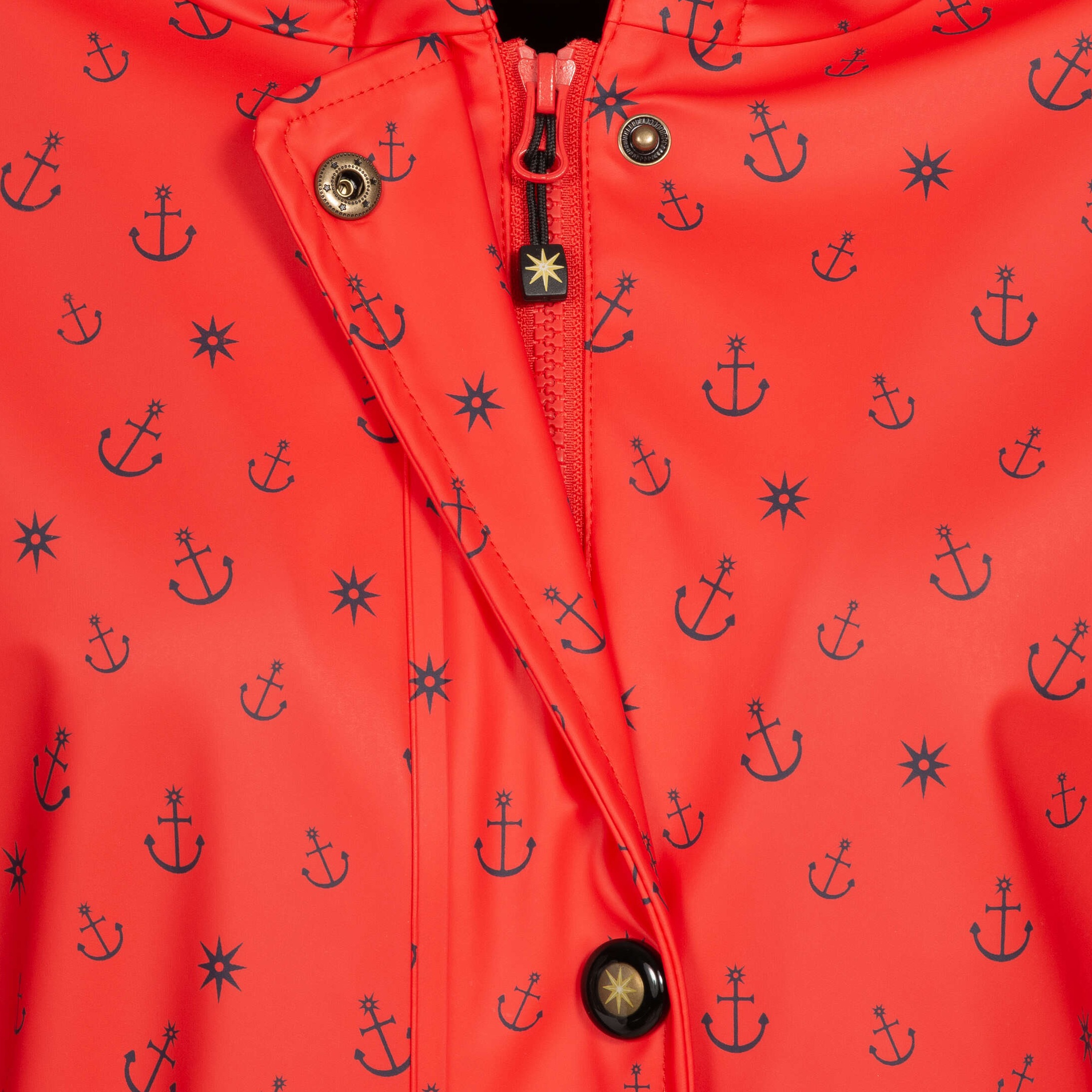 Thumbnail - ankerglut Regenjacke "Friesennerz HALIFAX ANCHOR WOMEN", auch in Großen Größen erhältlich