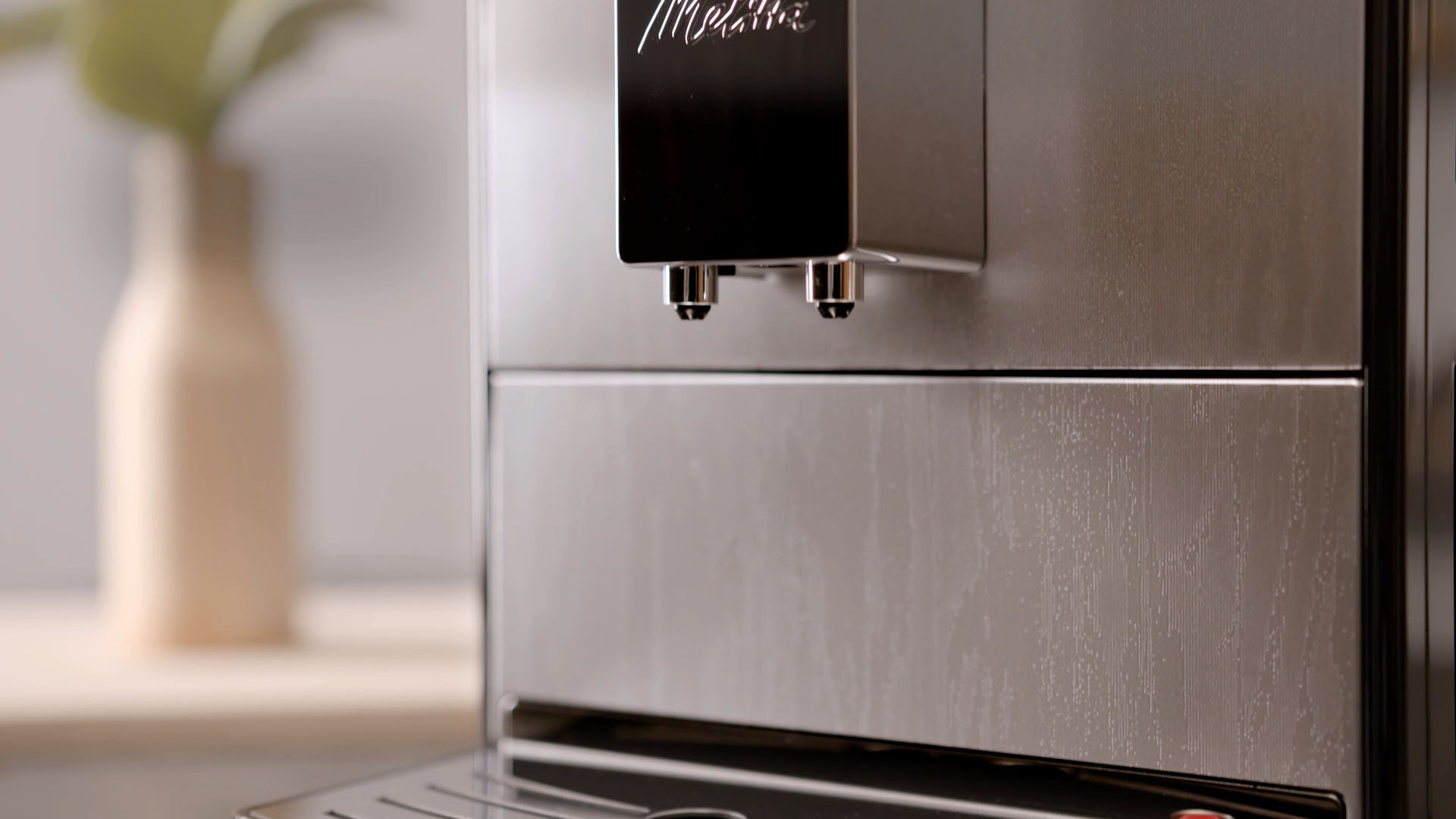 Black Friday Melitta Kaffeevollautomat »Solo® E 950-111, Organic Silver«, Perfekt  für Café crème & Espresso, nur 20cm breit | BAUR