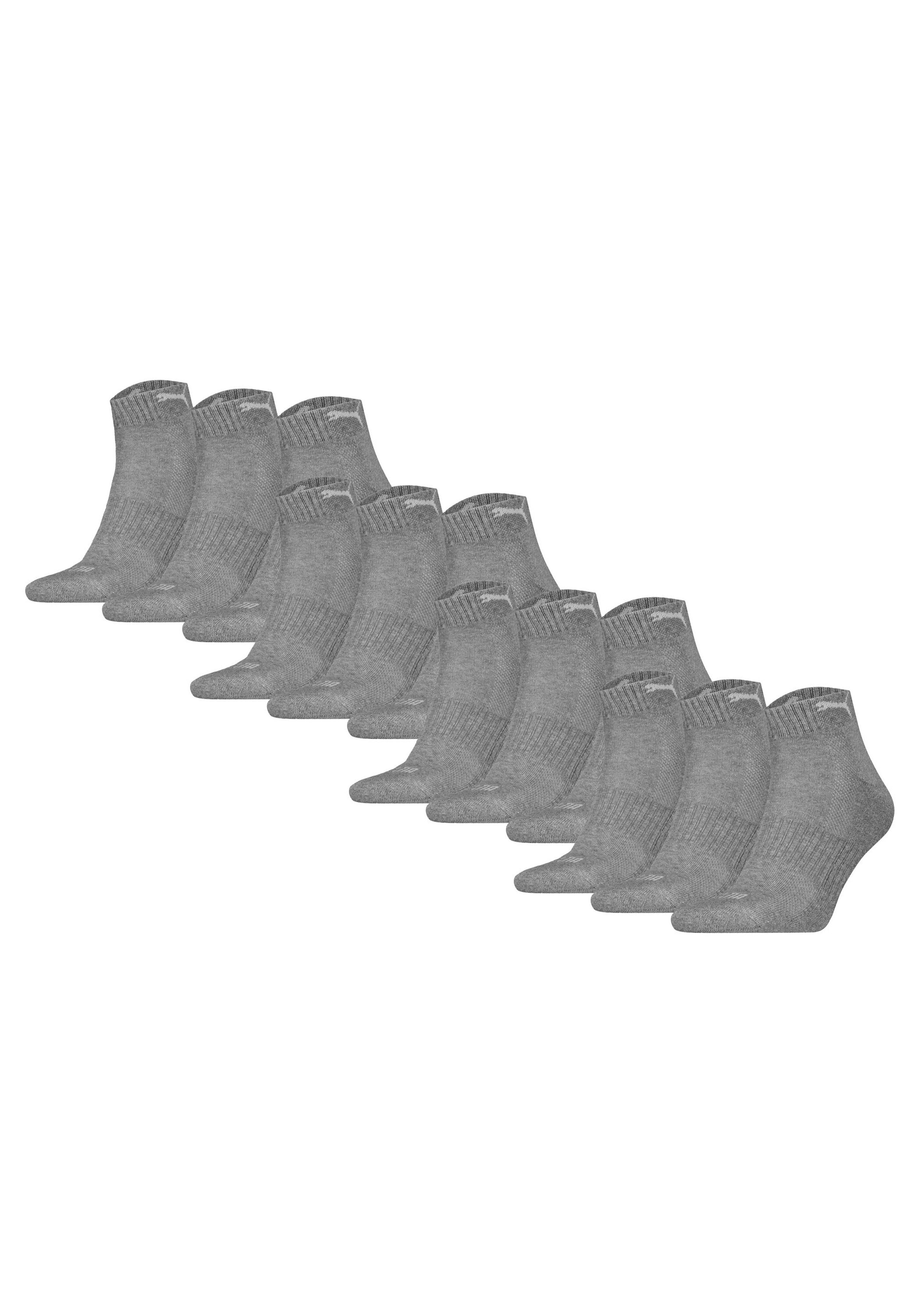 PUMA Kurzsocken "Socken Cushioned Quarter 12P 12er Pack" 12 Paar tlg.