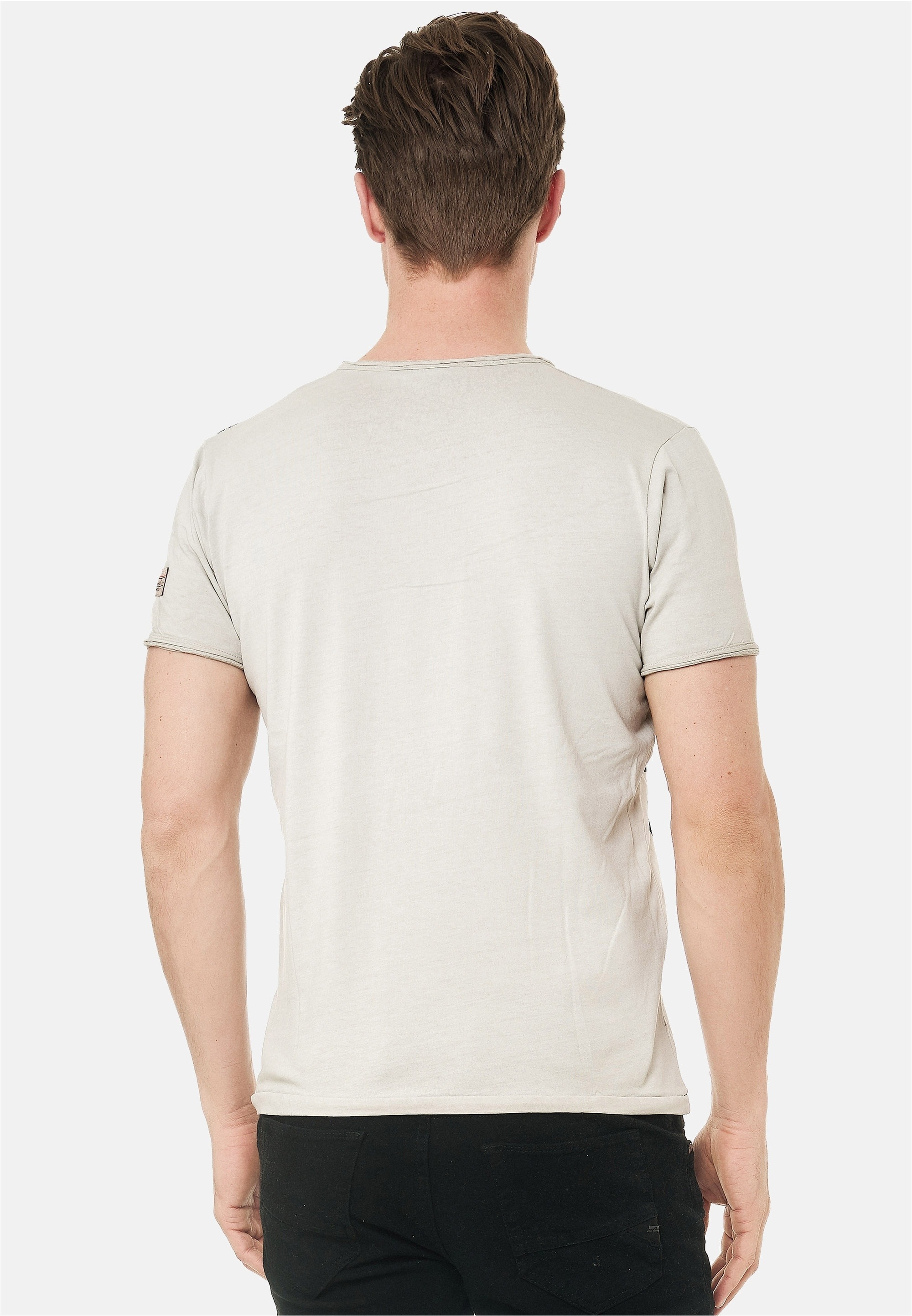 Rusty Neal T-Shirt mit Adler-Print