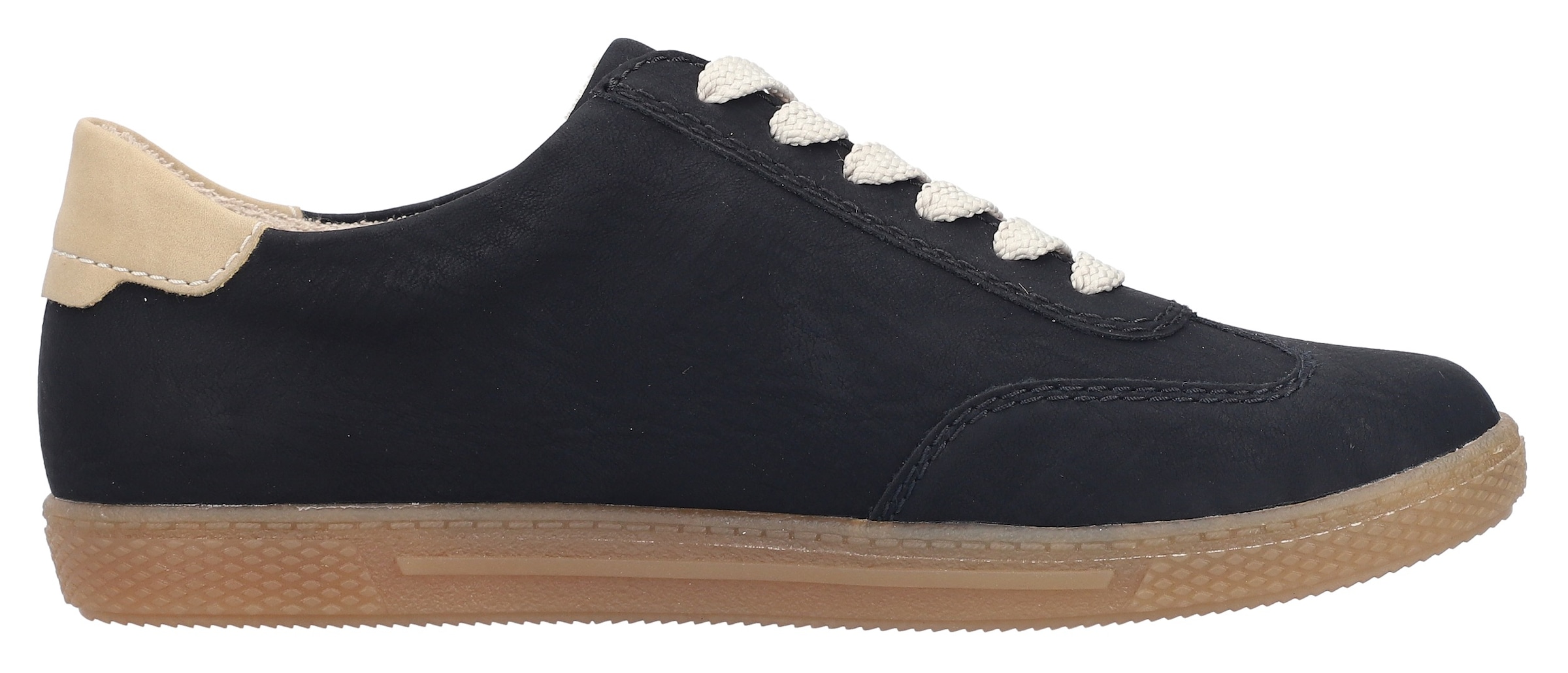 Rieker Sneaker, Halbschuh, Freizeitschuh, Schnürschuh mit Reißverschluss