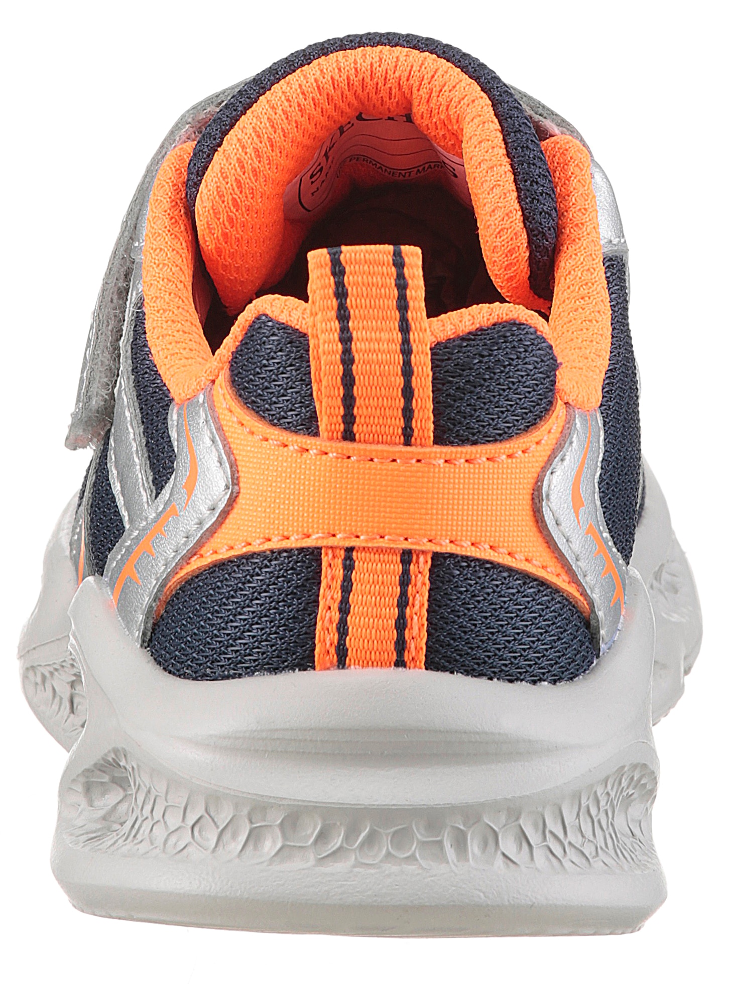 Skechers Sneaker »SKECHERS METEOR-LIGHTS«, Klettschuh mit Blinkfunktion, Größenschablone zum Download