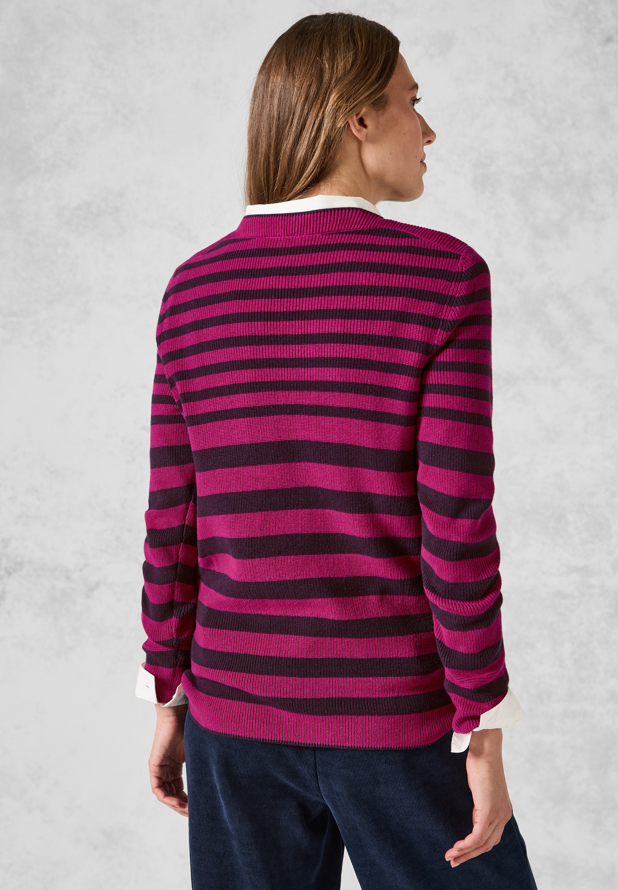 Cecil Strickpullover, aus reiner Baumwolle