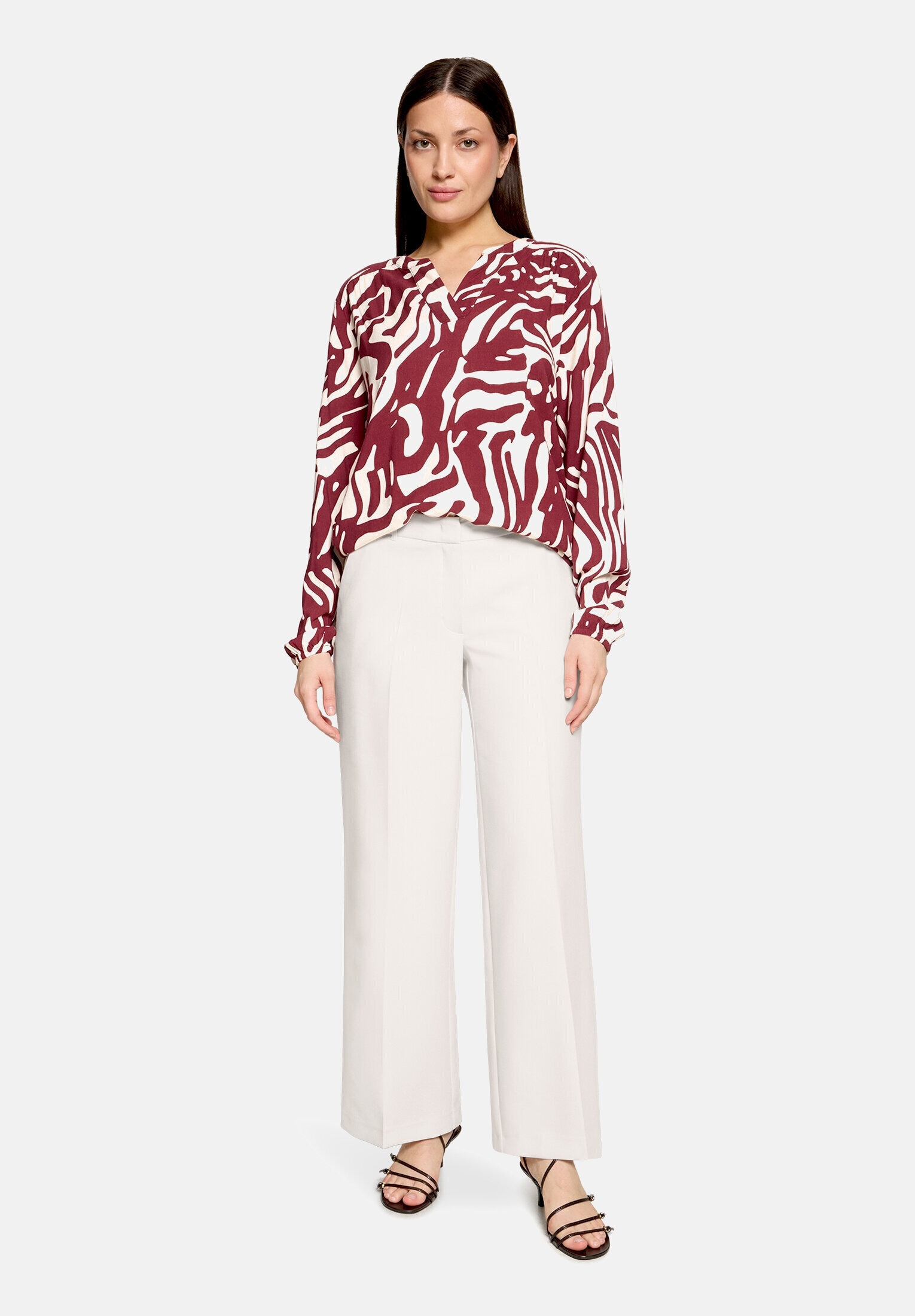 Betty&Co Schlupfbluse "Damen mit Print"