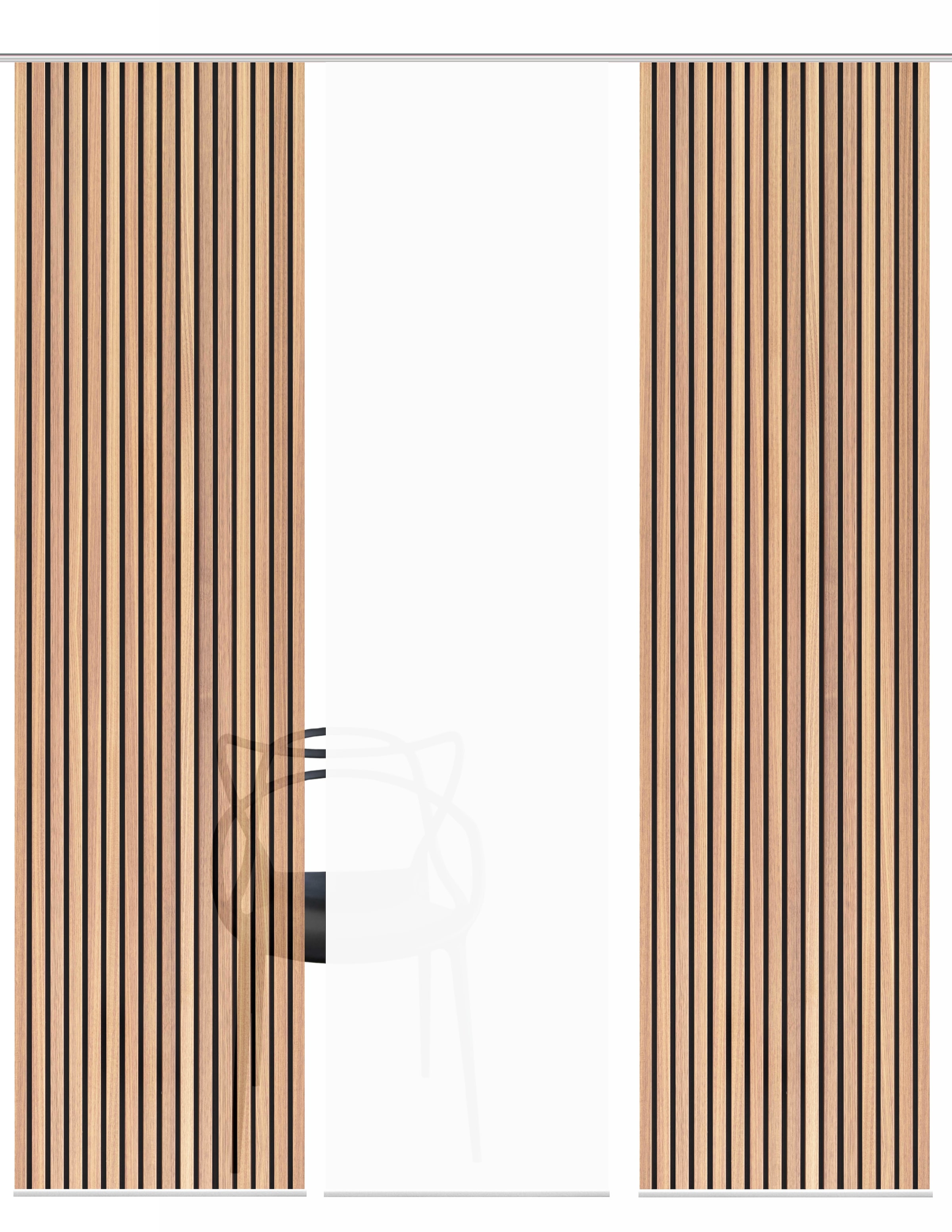 HOME WOHNIDEEN Schiebegardine "PANILO" Paneelwagen 3 Stk. tlg. Schiebewand günstig online kaufen