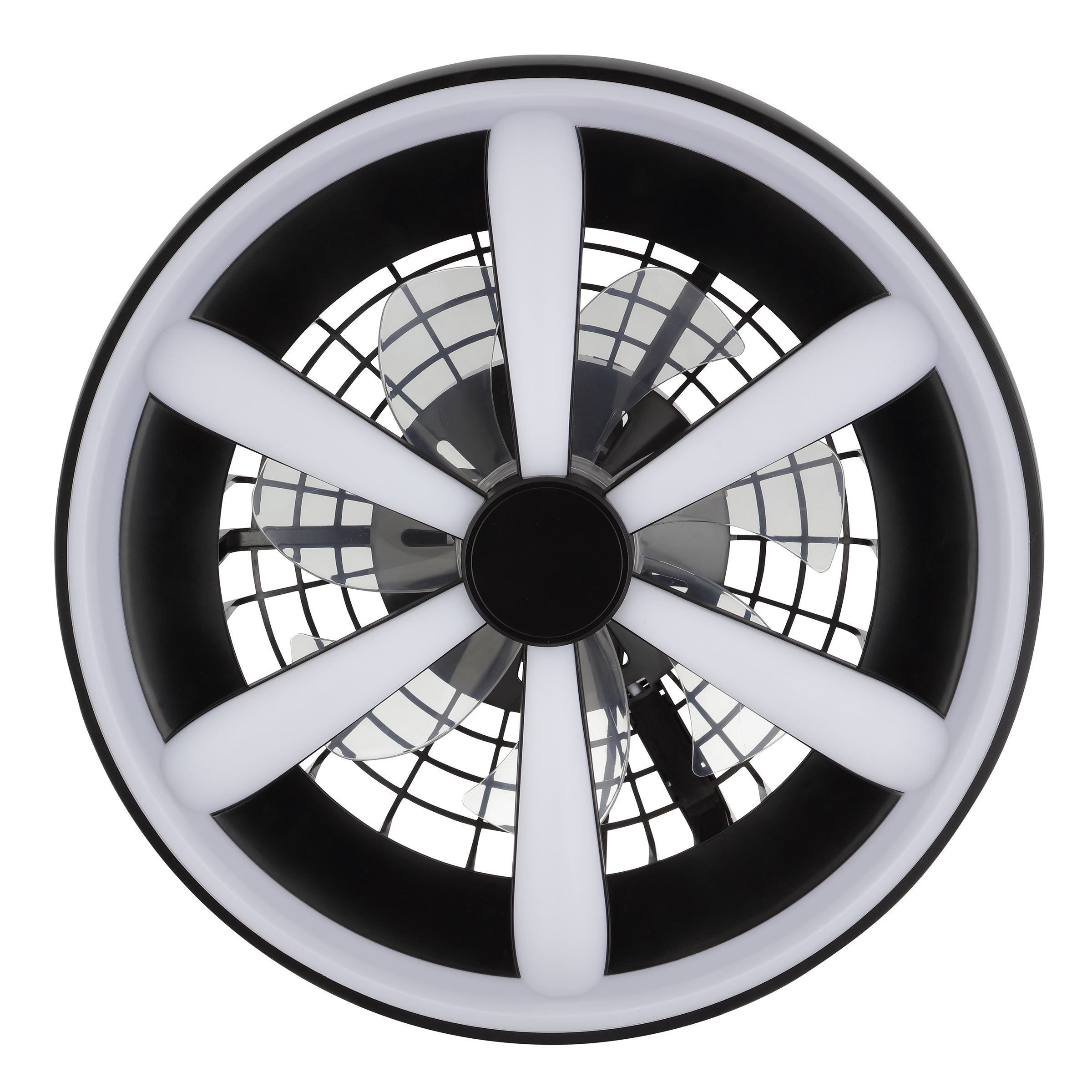 Hanseatic LED Deckenleuchte »DLV2205«, 1 flammig, Leuchtmittel LED-Modul | LED fest integriert, LED Ventilator, Ø 48 cm, 6400 lm, dimmbar, Fernbedienung