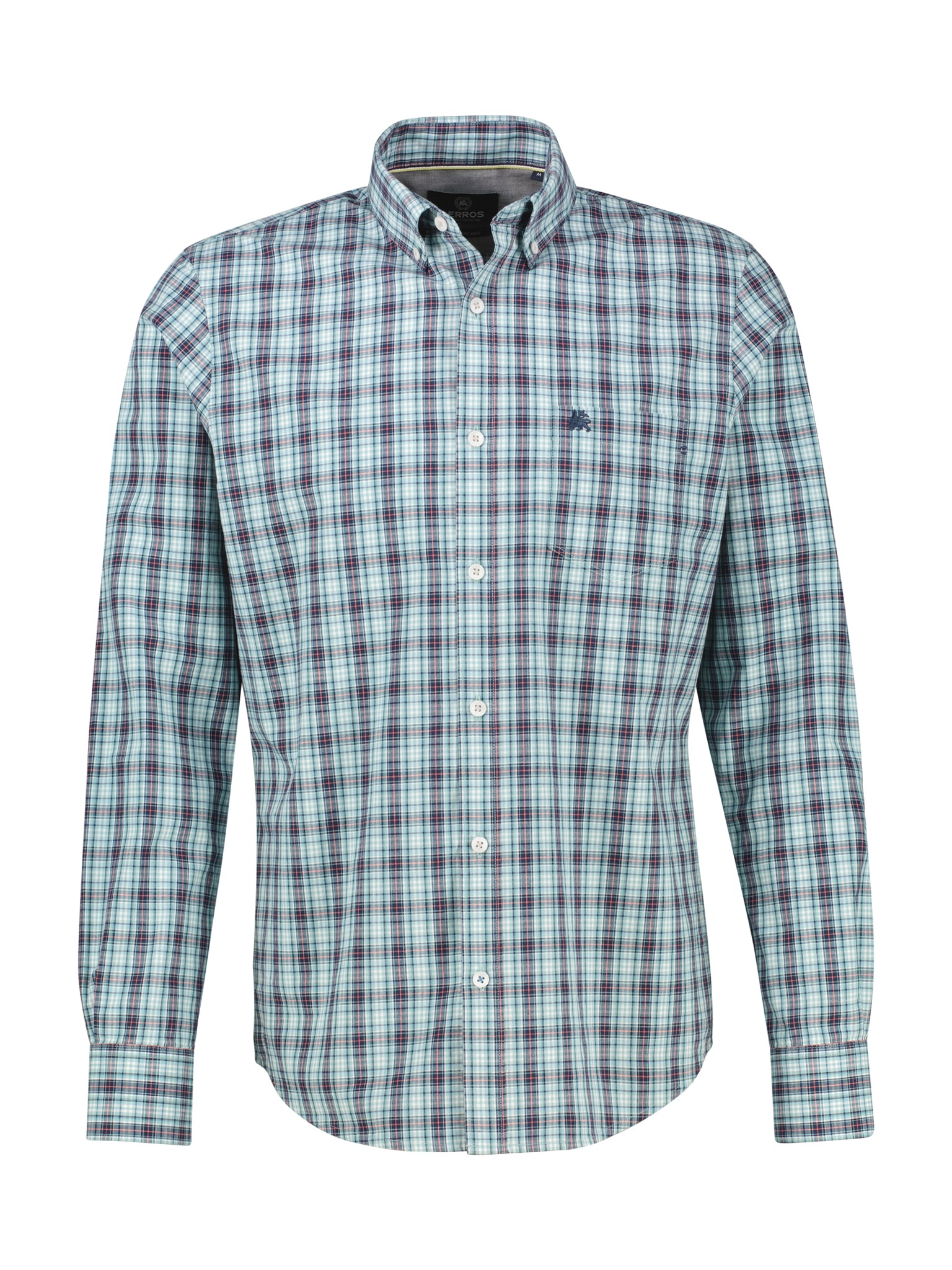 Thumbnail - LERROS Langarmhemd kariert, mit Knopfleiste