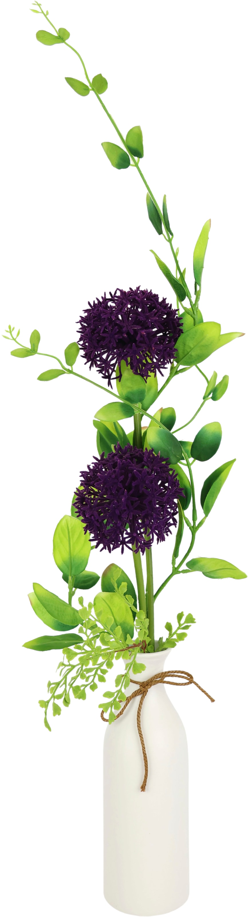 I.GE.A. Kunstblume "Arrangement Allium", Vase aus Keramik günstig online kaufen