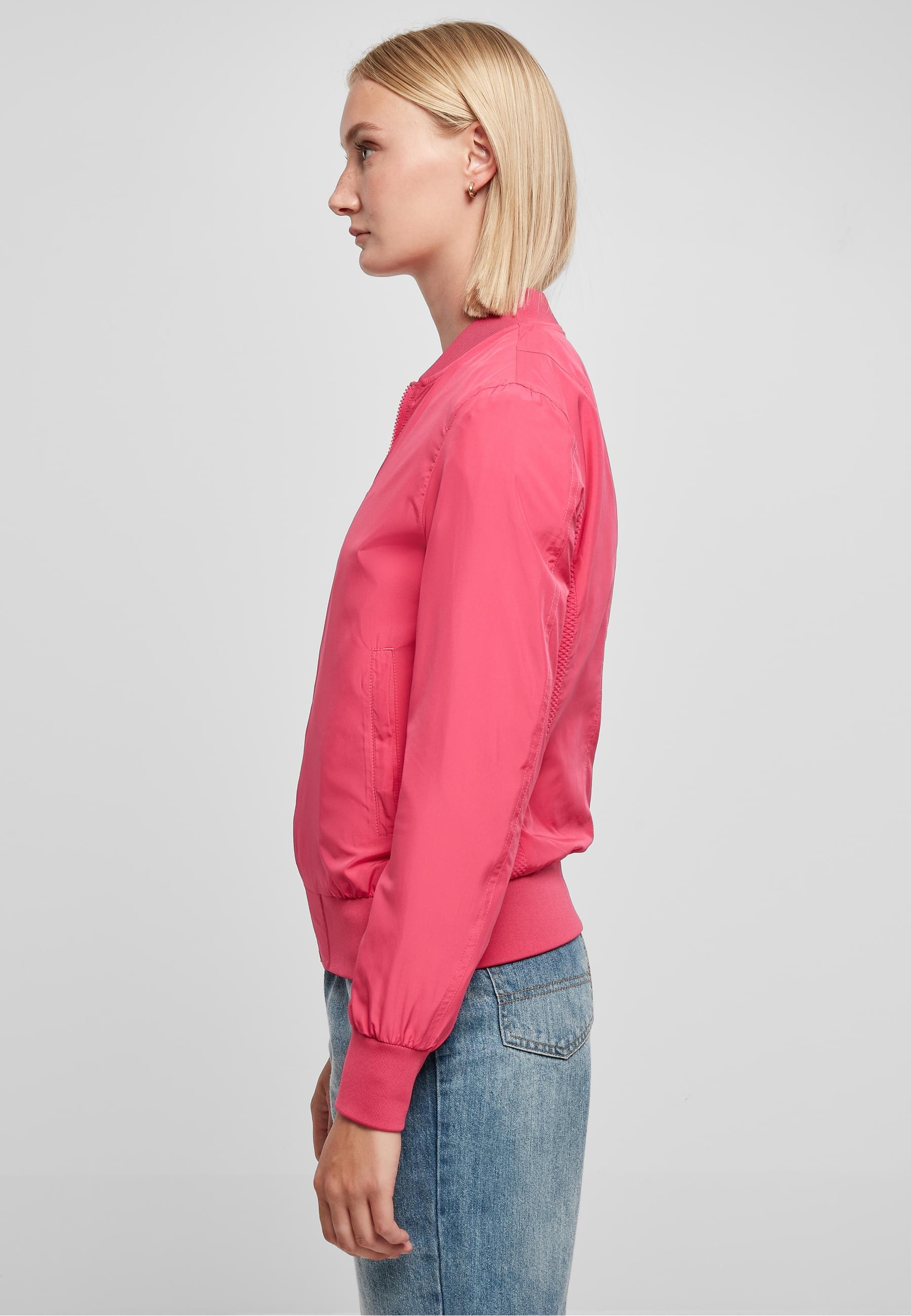 URBAN CLASSICS Allwetterjacke »Urban Classics Damen Ladies Light Bomber Jacket«, (1 St.), ohne Kapuze