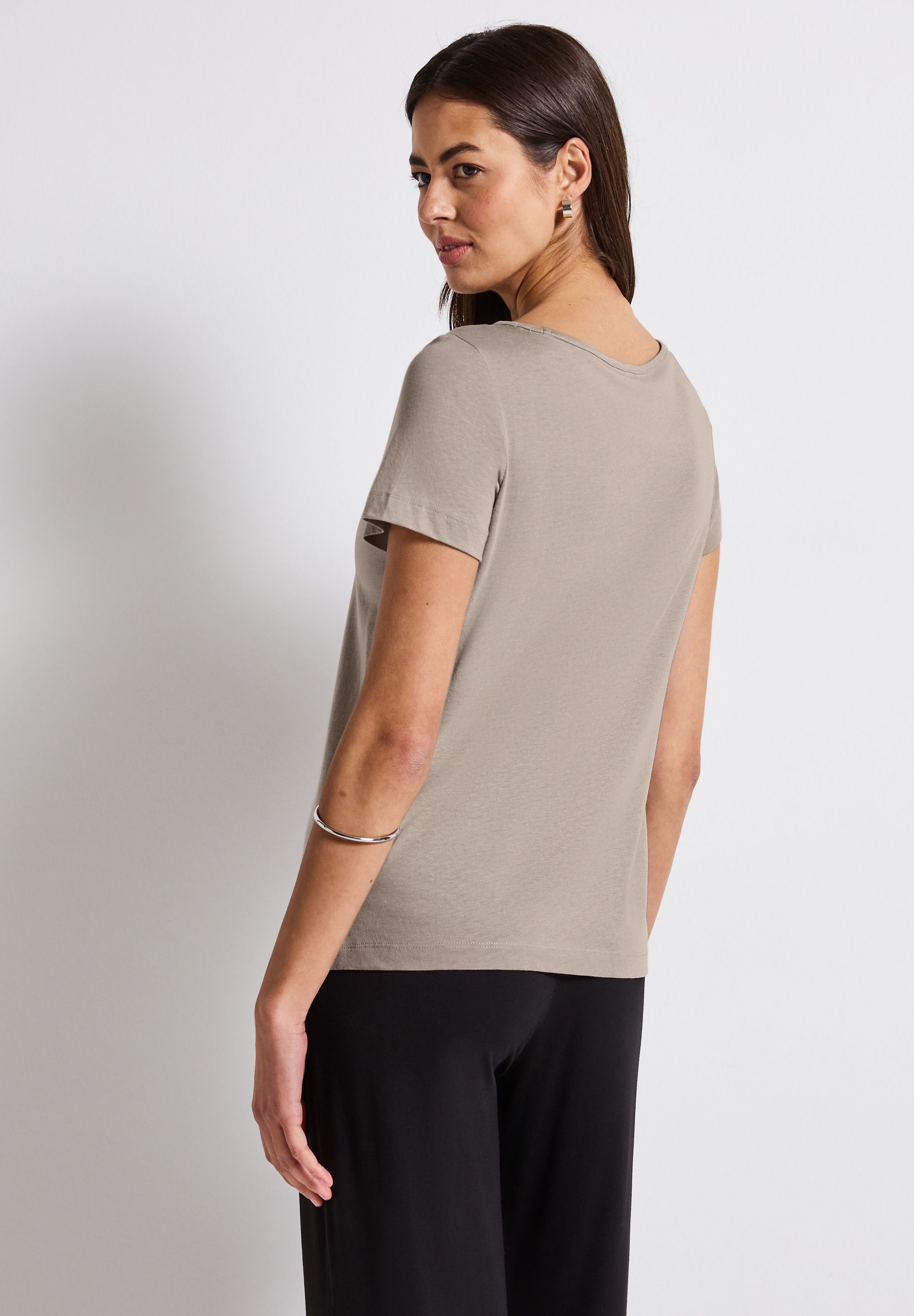 STREET ONE T-Shirt, im soften Baumwoll-Mix günstig online kaufen