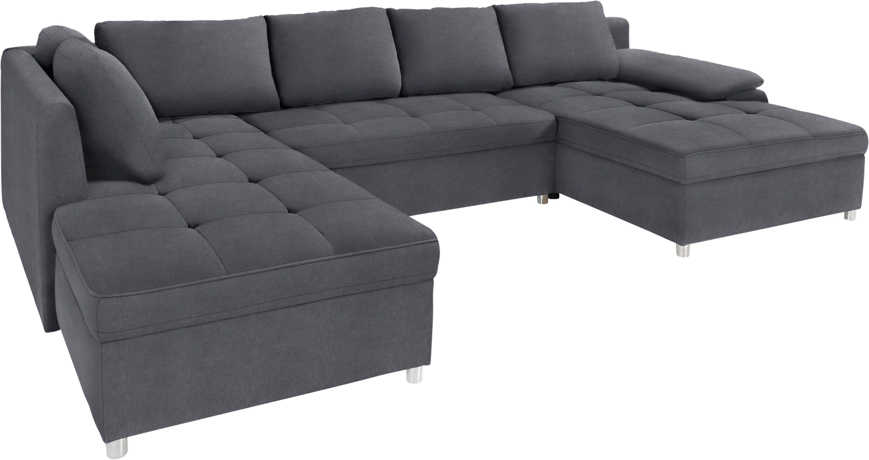 Thumbnail - sit&more Wohnlandschaft "Labene U-Form" wahlweise mit Bettfunktion und Bettkasten