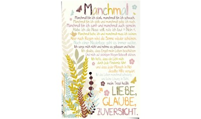 Reinders! Poster »Manchmal«, (1 St.) kaufen