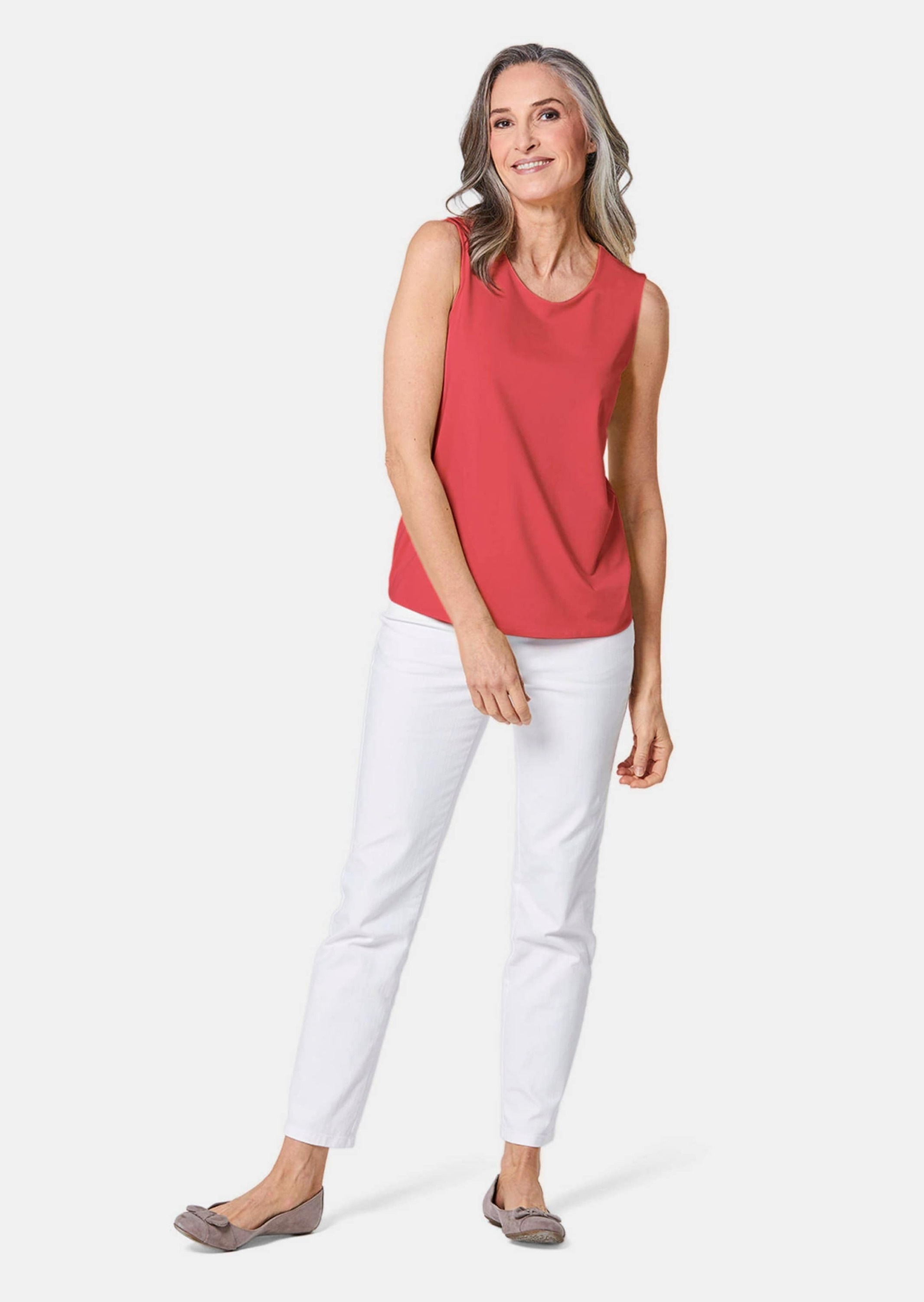 GOLDNER Trägertop "Kurzgröße Gepflegtes Top in formstabiler Ware" günstig online kaufen