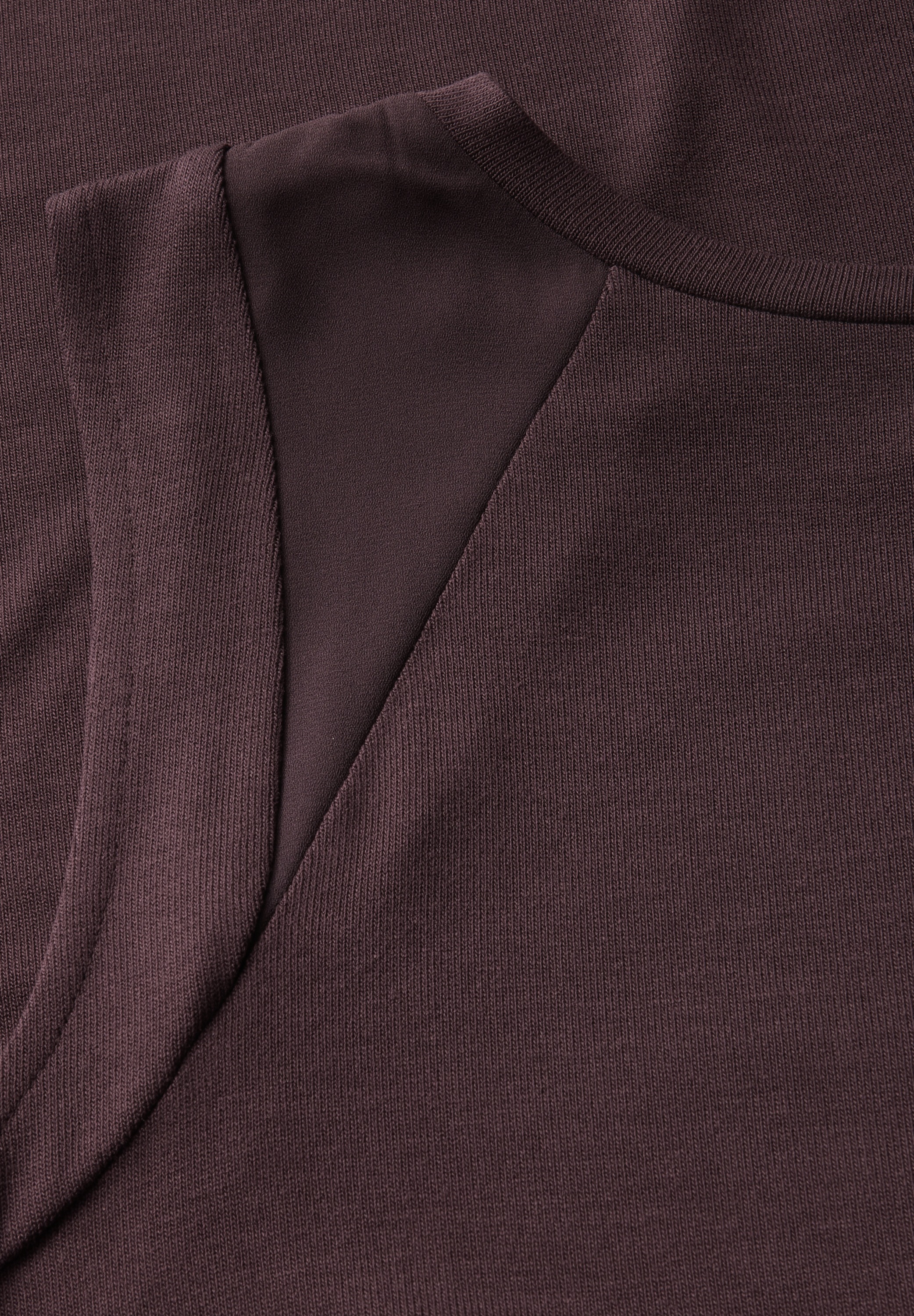 STREET ONE STUDIO Mesh-Top, aus elastischem Materialmix