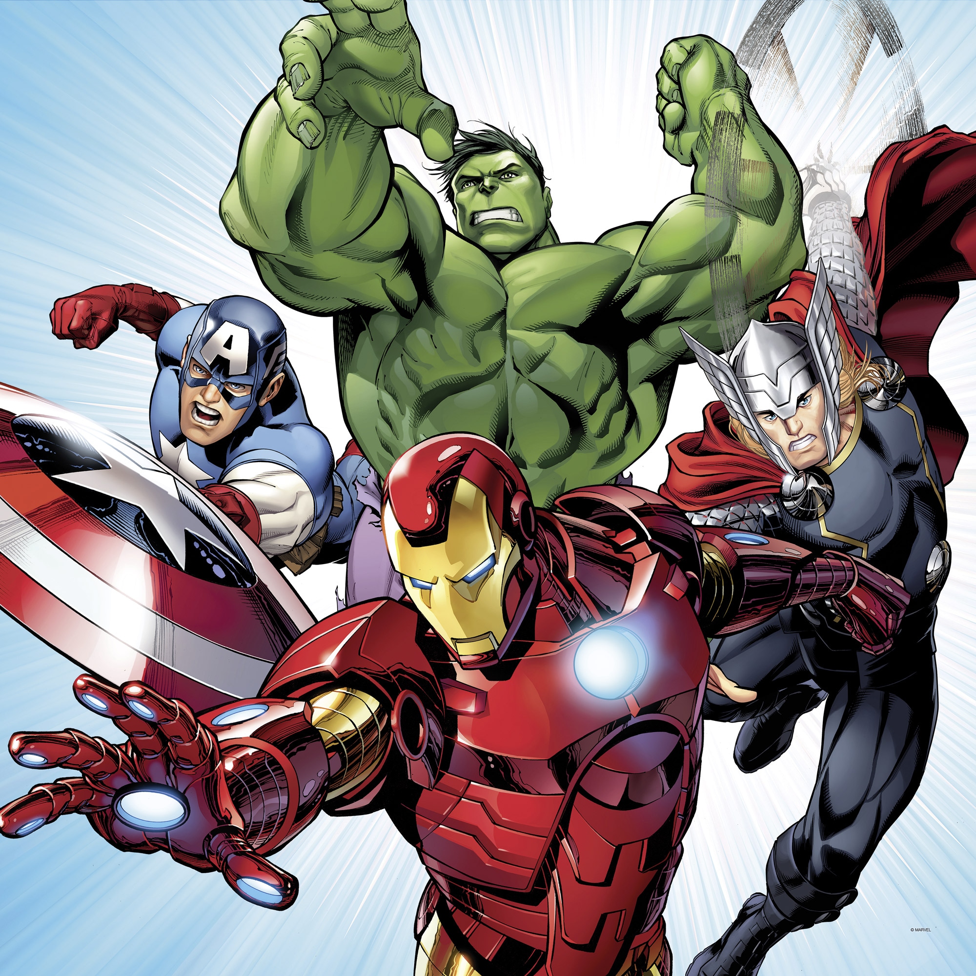 Komar Paveikslas ant drobės »Marvel Avengers...