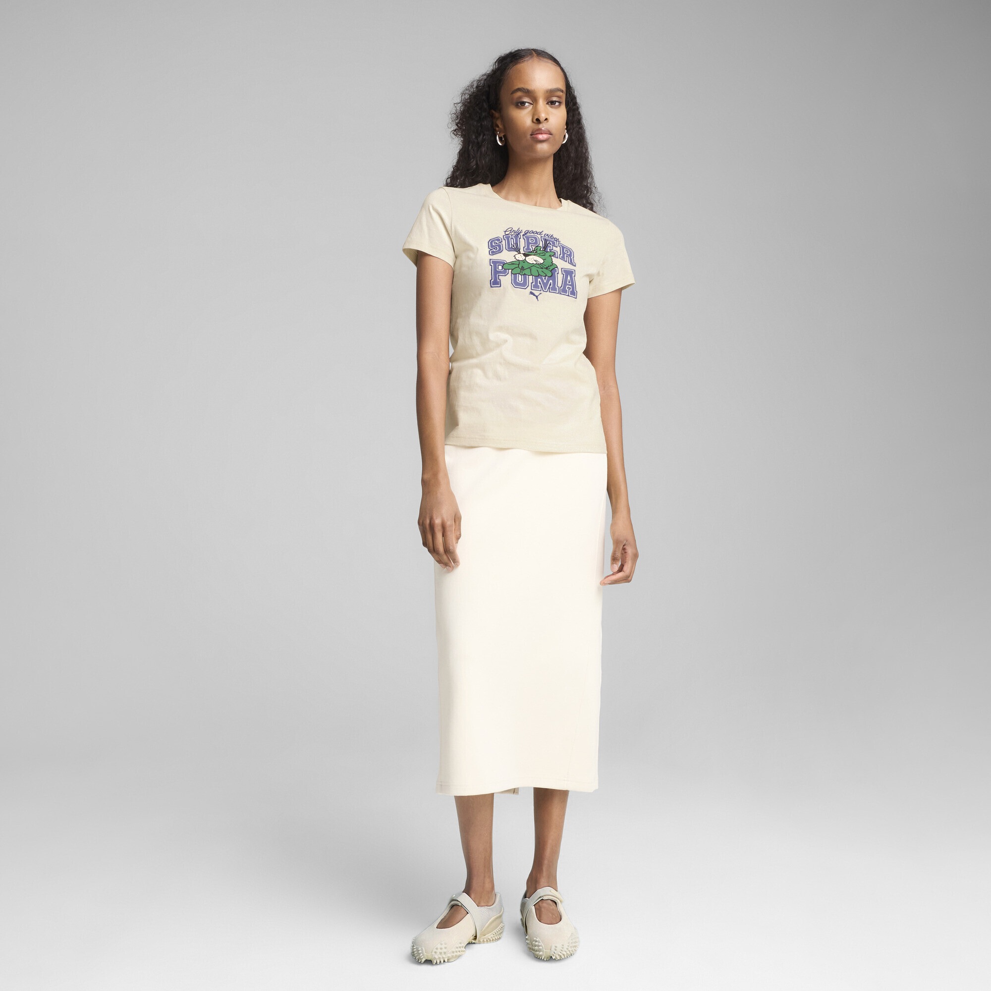 PUMA T-Shirt »SUPER PUMA GRAPHICS T-Shirt Damen«
