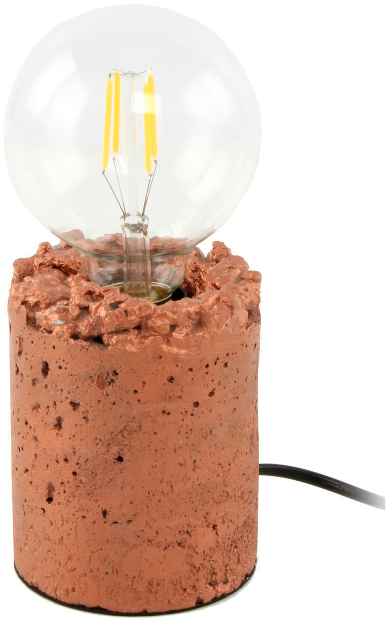 Kayoom "Tischlampe Curacao 525" E27 1 Stk. robust, stabil, Unikat