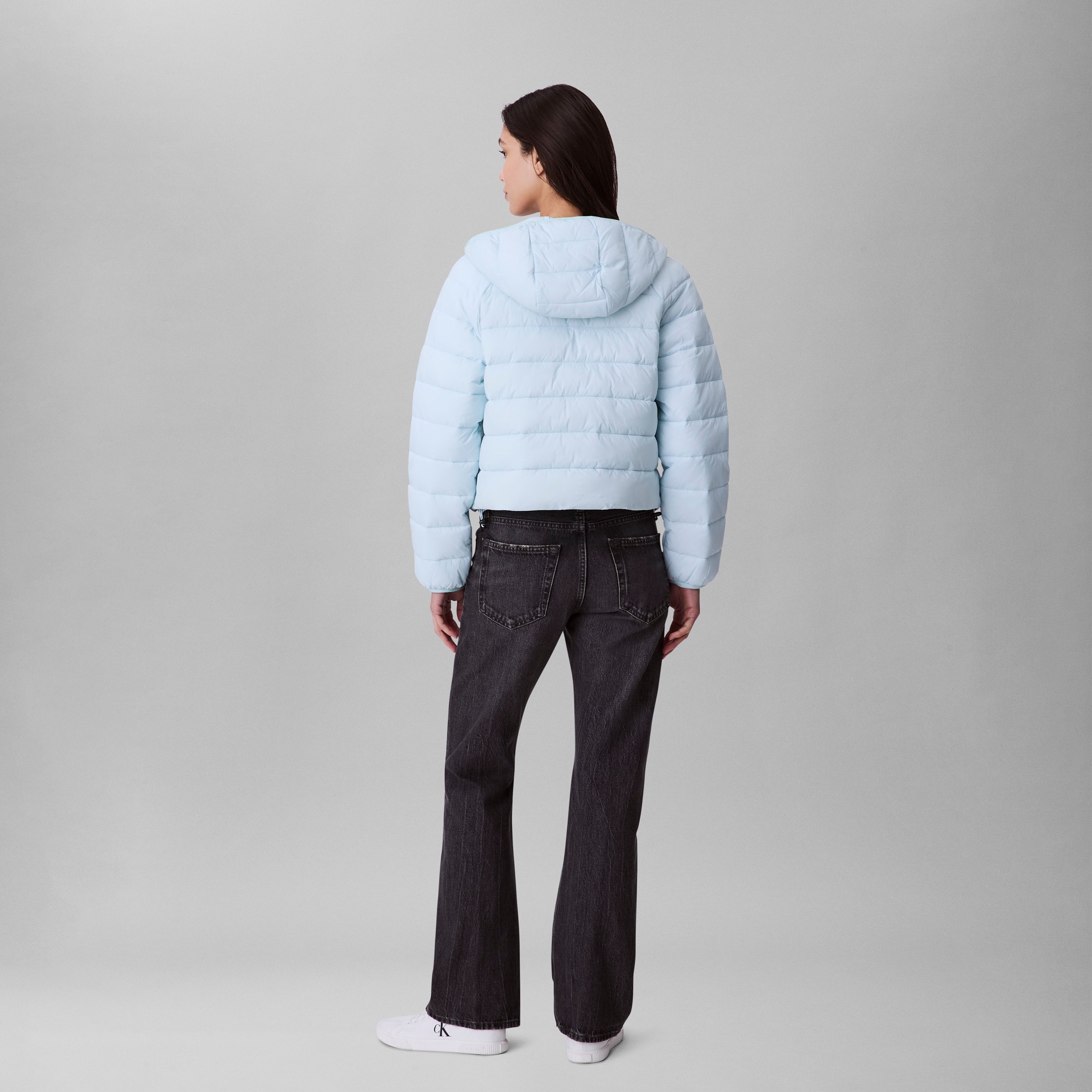 Calvin Klein Jeans Steppjacke »LGHTWGHT QLTD JCKT P«, mit Kapuze, Mit Rundhalsausschnitt