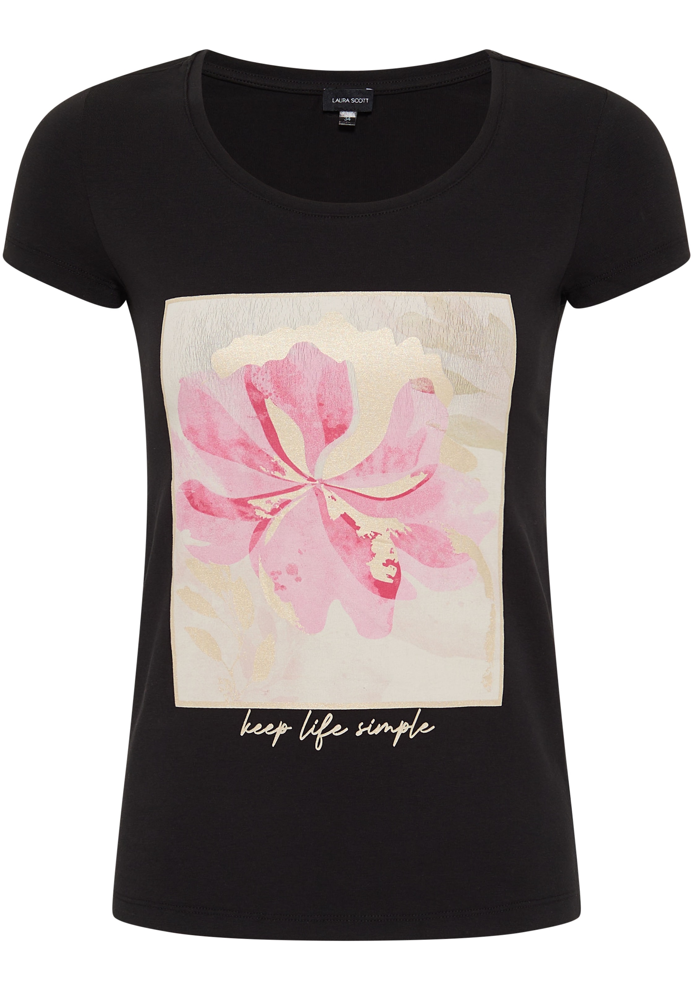 Laura Scott T-Shirt, mit modischem Frontprint