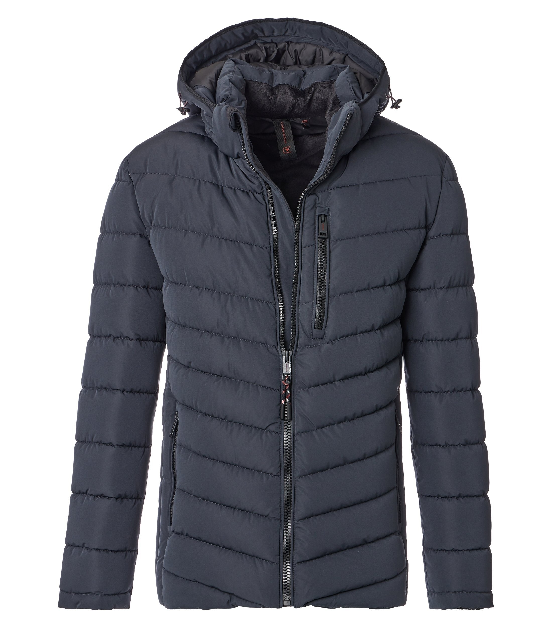CASAMODA Steppjacke "CASAMODA Steppjacke mit Kapuze uni" günstig online kaufen