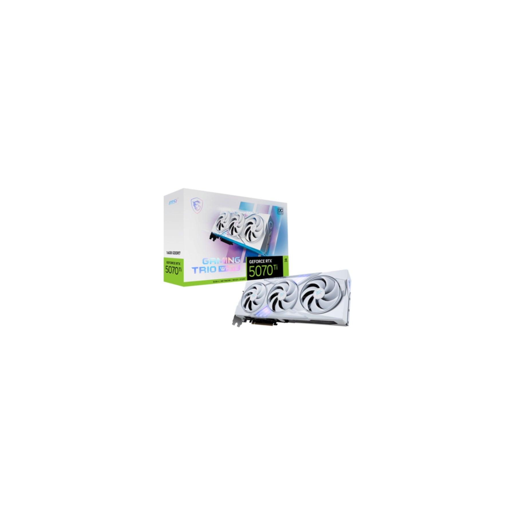 MSI Grafikkarte »GPU NV 5070Ti GAMING TRIO OC 16GB WHITE«