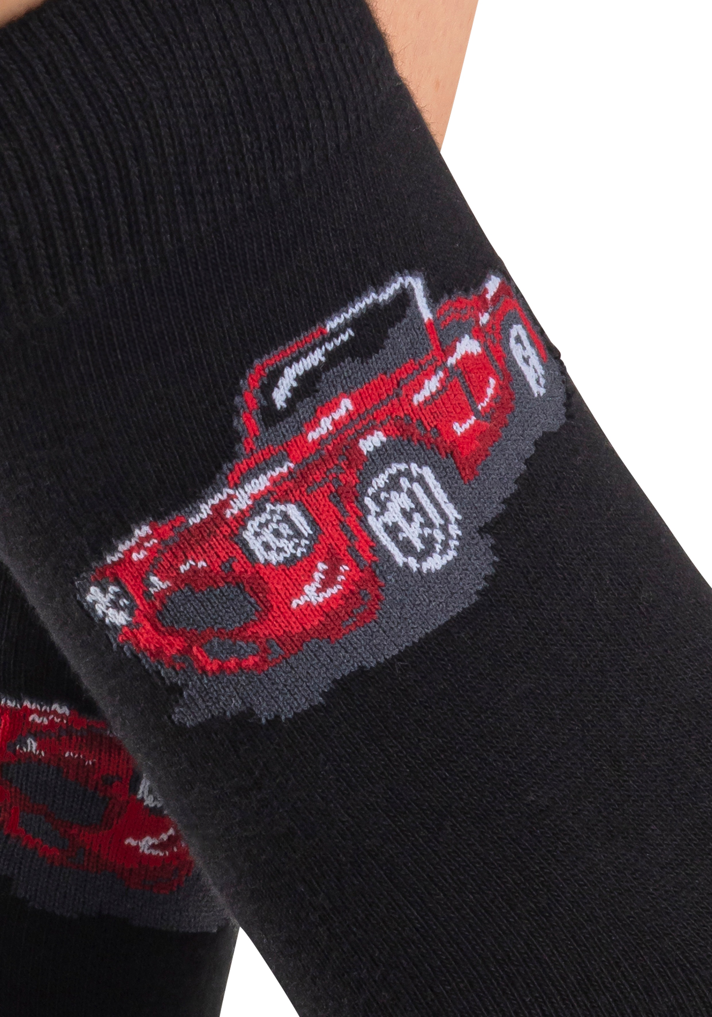 Thumbnail - H.I.S Freizeitsocken Packung, 5 Paar tlg. mit eingestrickten Motiven