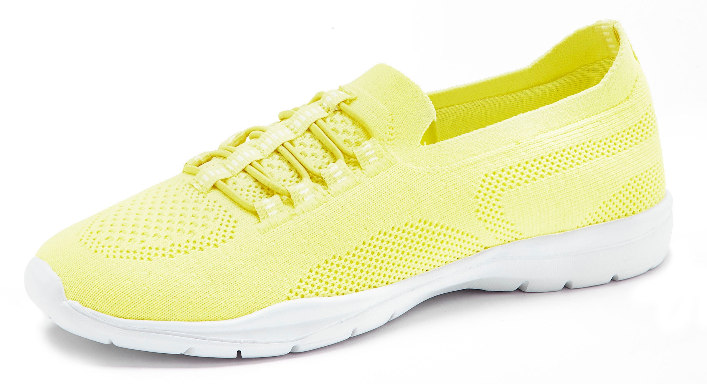 LASCANA Sneaker "Slipper, Halbschuh, Slip-On-Sneaker," aus leichtem Textil- günstig online kaufen