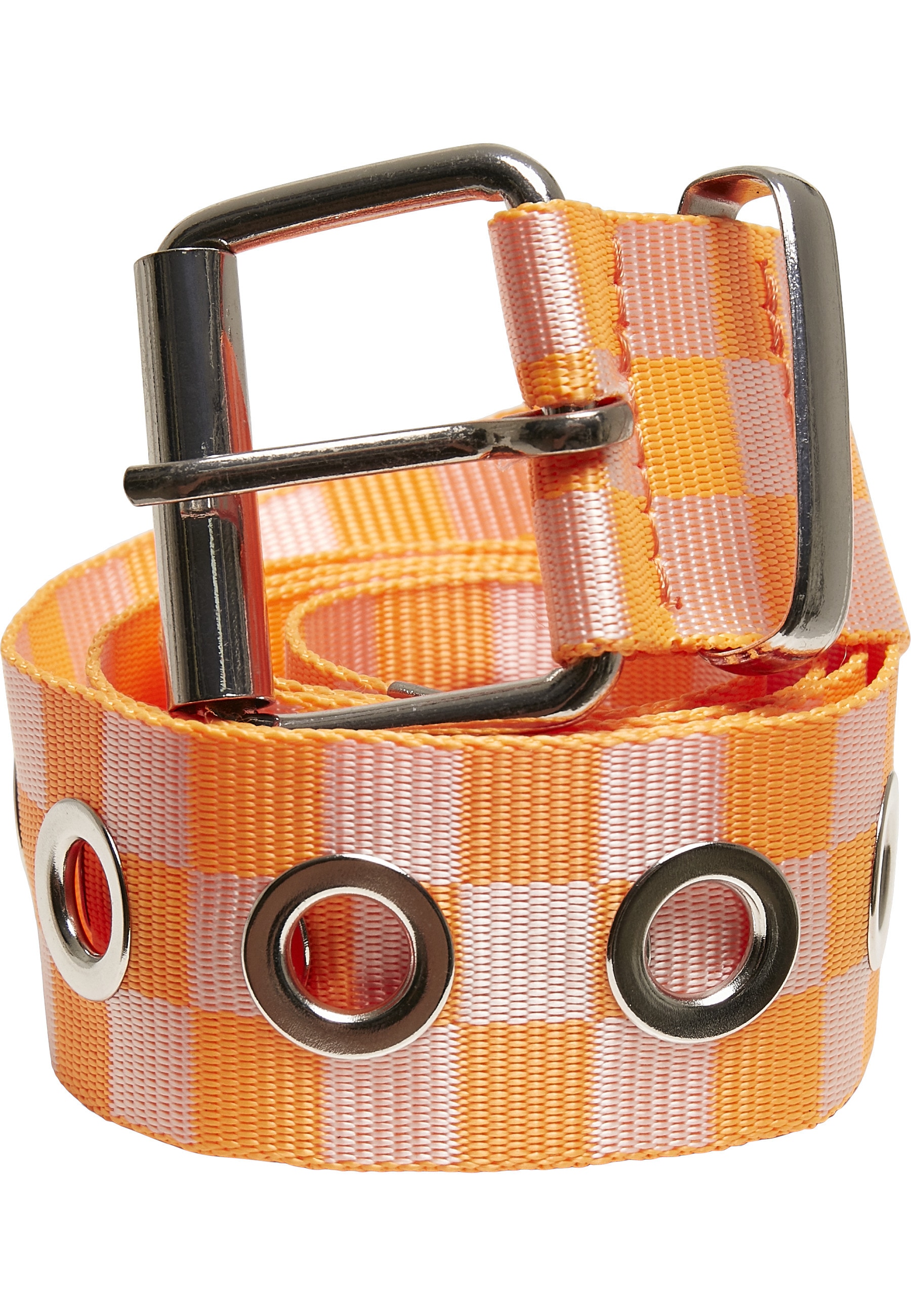 URBAN CLASSICS Hüftgürtel "Urban Classics Unisex Checker Belt With Eyelets" günstig online kaufen