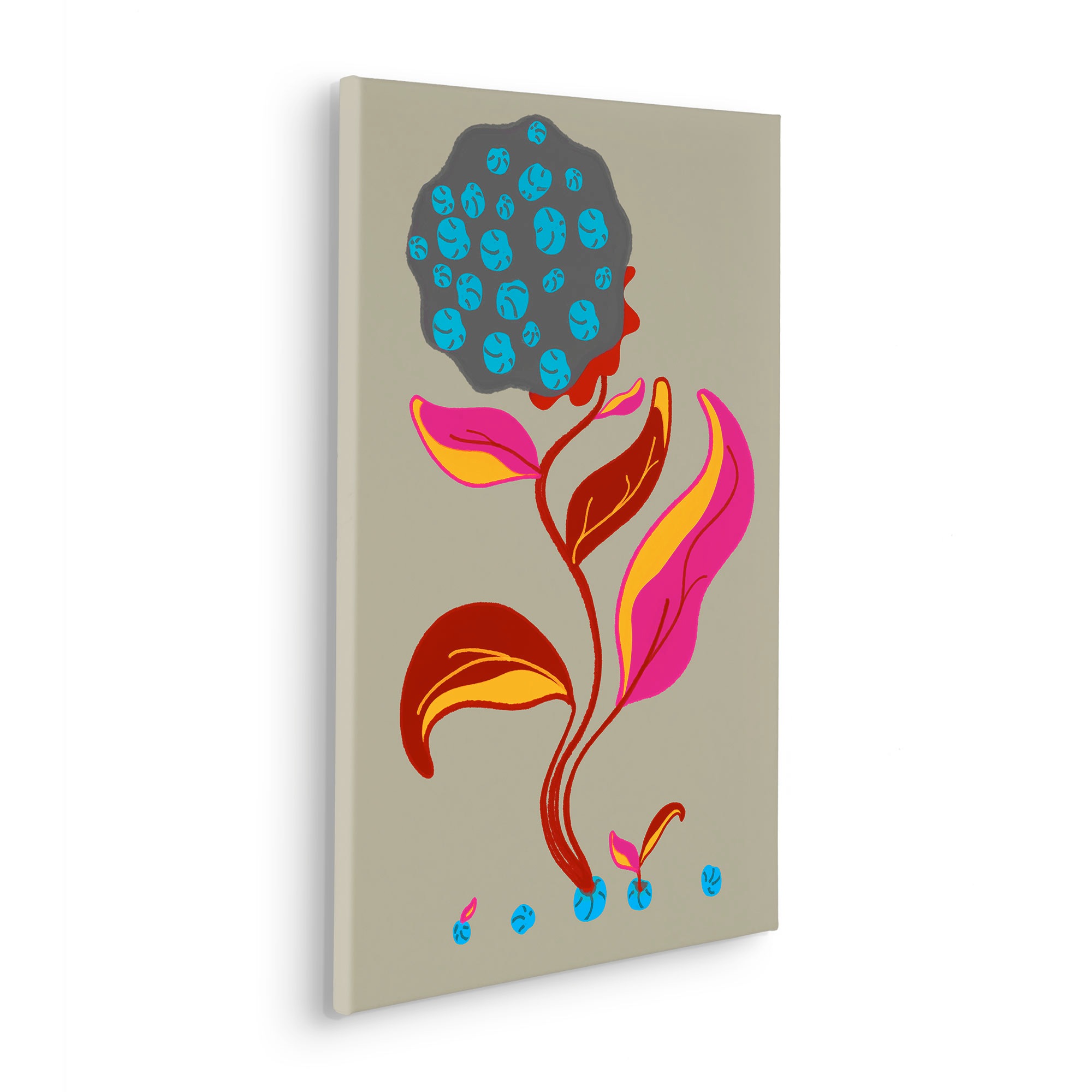 Komar Leinwandbild "Volcano Seeds - Größe 40 x 60 cm" Natur 1 Stk. tlg. Kei günstig online kaufen