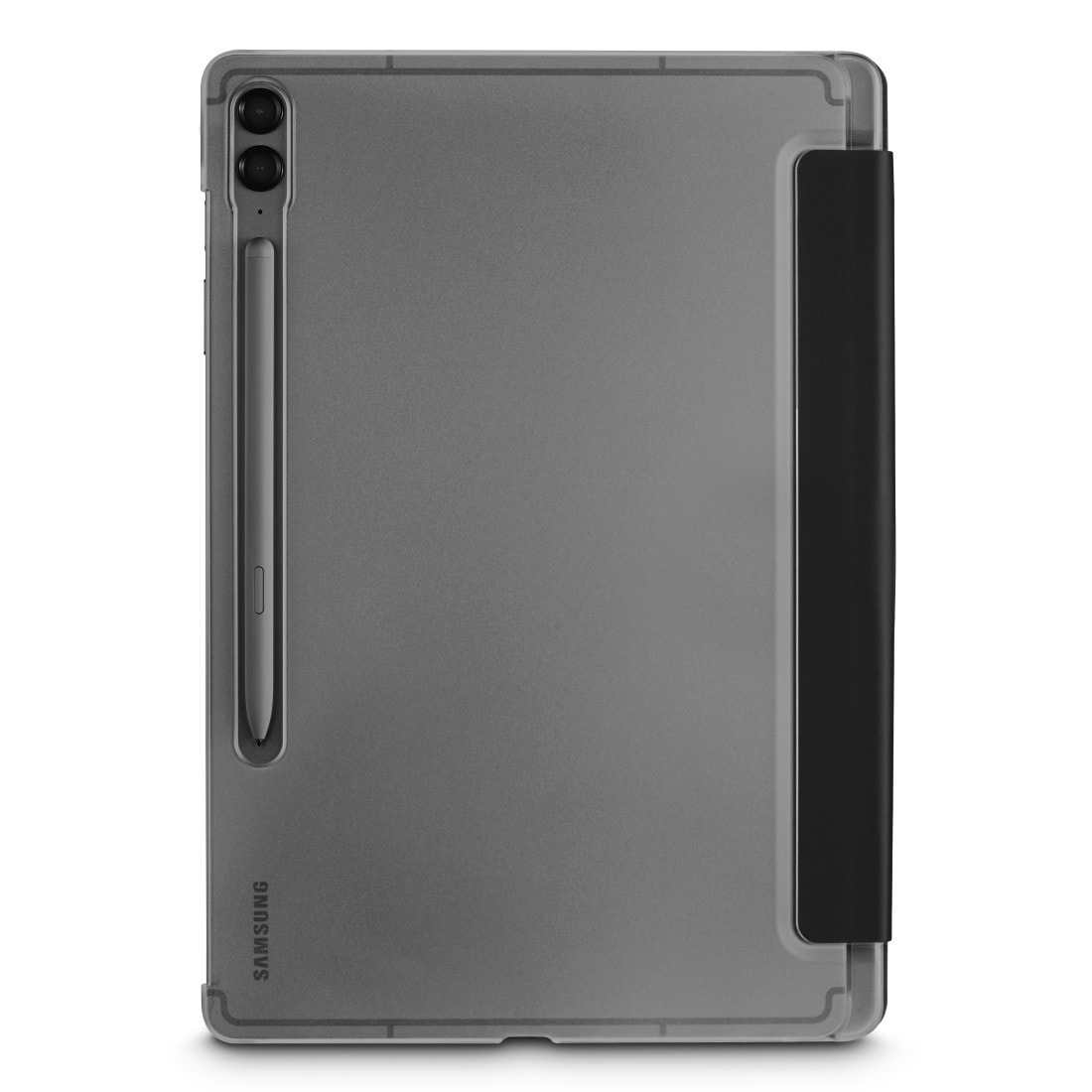 Hama Tablet-Hülle »Tablet Case für Samsung Galaxy Tab S9 FE+ 12,4 Zoll, Schwarz«, 31,5 cm (12,4 Zoll), Stiftfach, robust, Standfunktion, Magnetverschluss, transparent