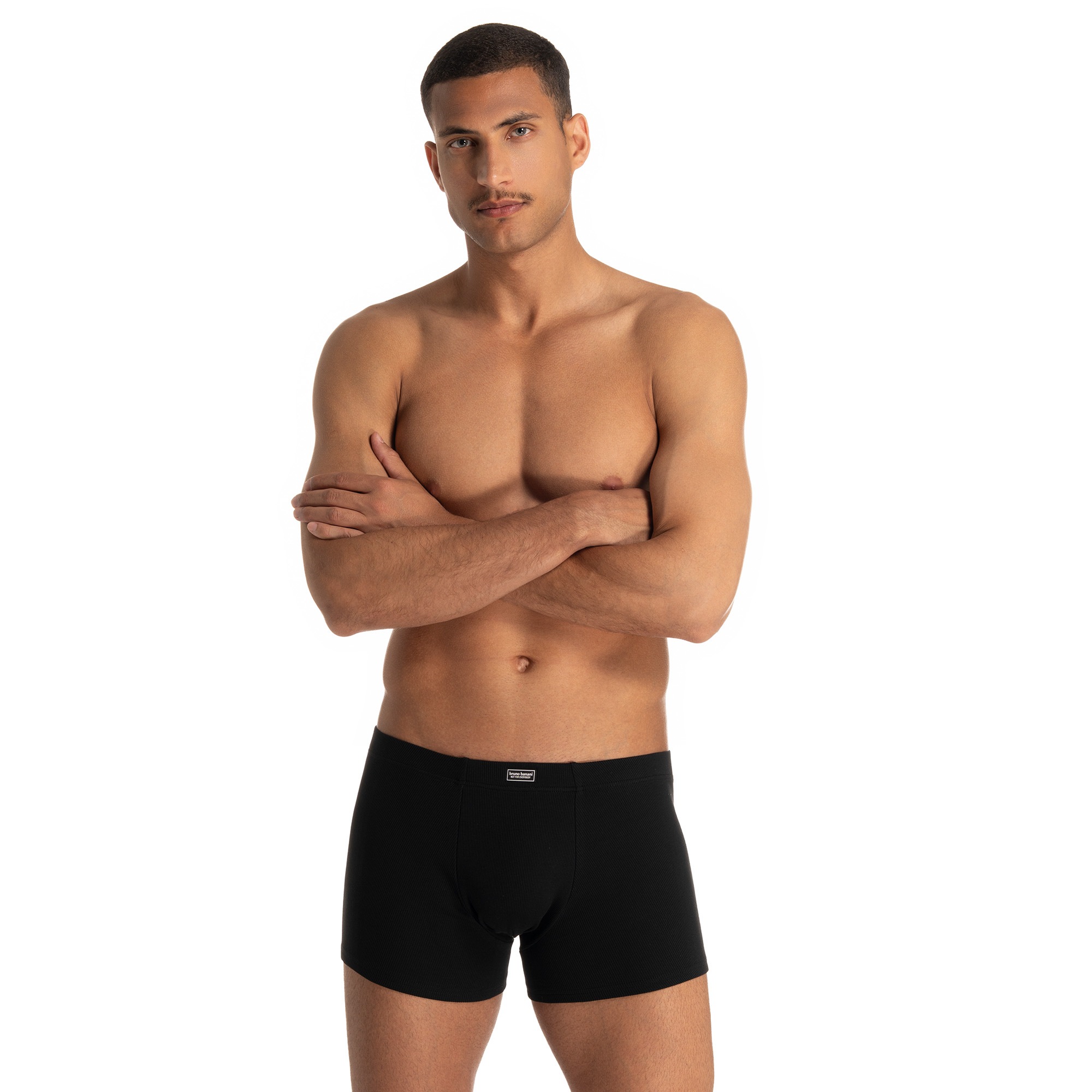 Bruno Banani Boxer »FINE RIB« Feinripp, Komfortbund, eng anliegend