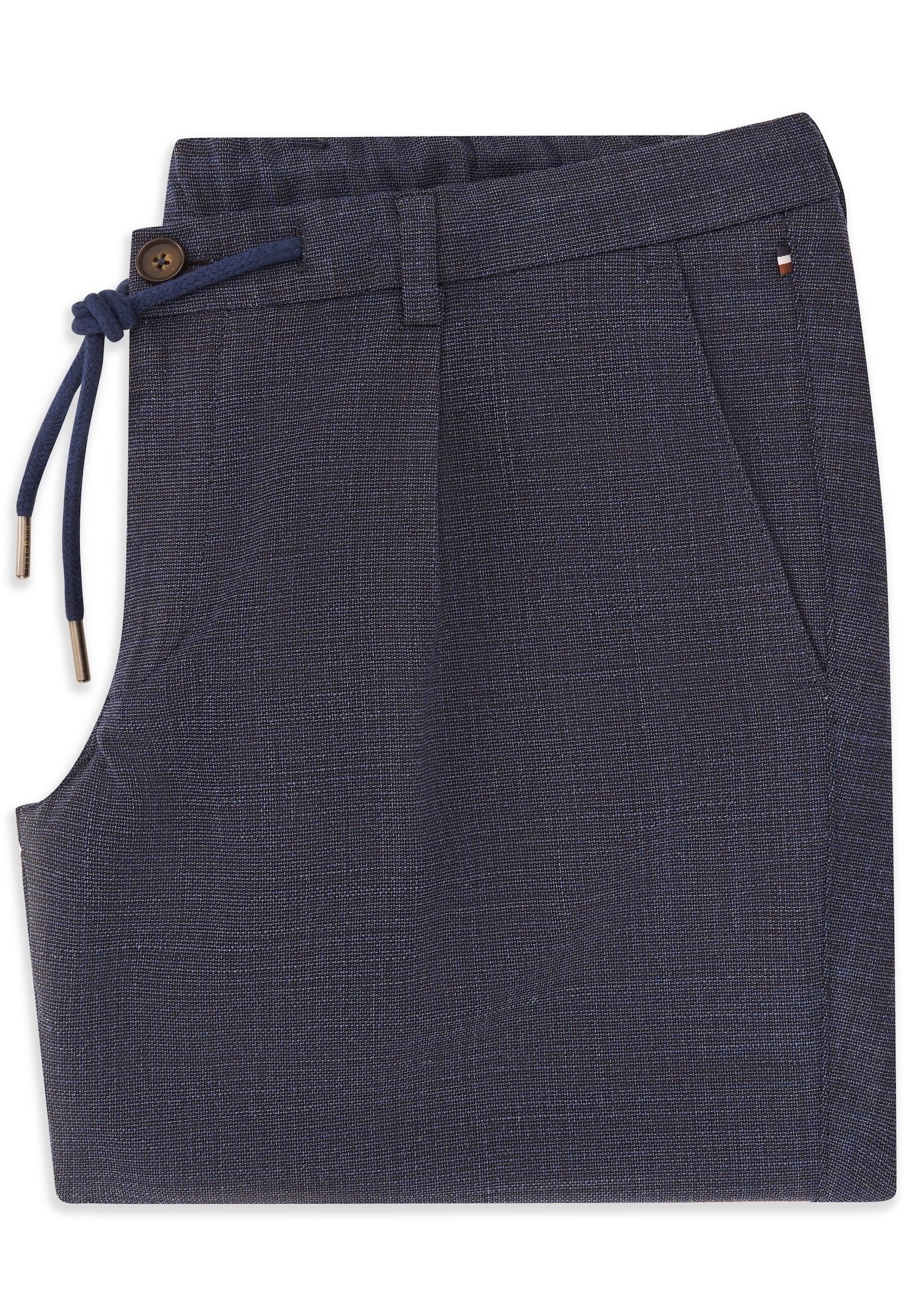 bugatti Bundfaltenhose »Superior touch«  mit Stretch und easy-care Funktion