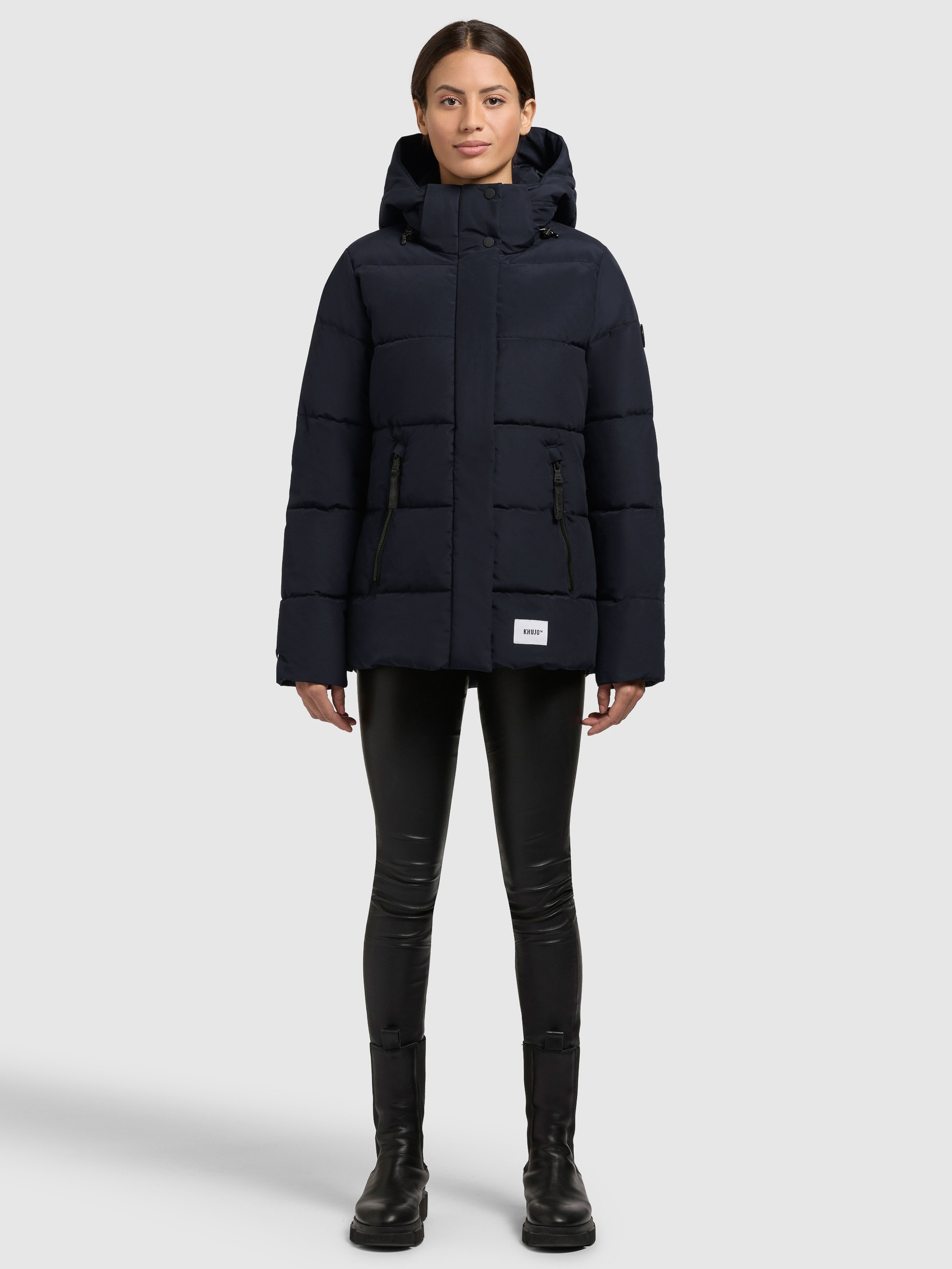 khujo Steppjacke "MANC", mit Kapuze günstig online kaufen