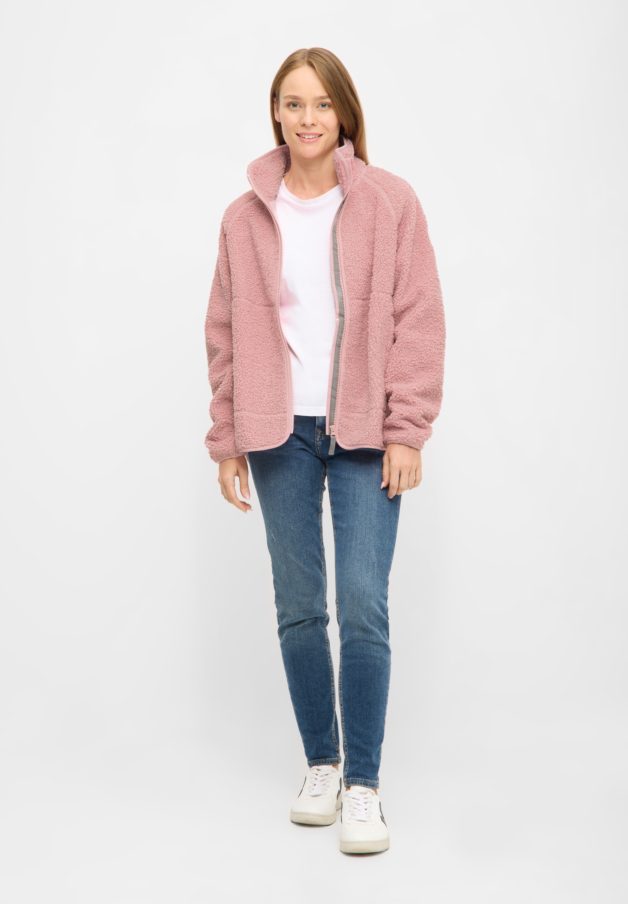 Veste en polaire DERBE Kuschelby Coral Blush 46 2