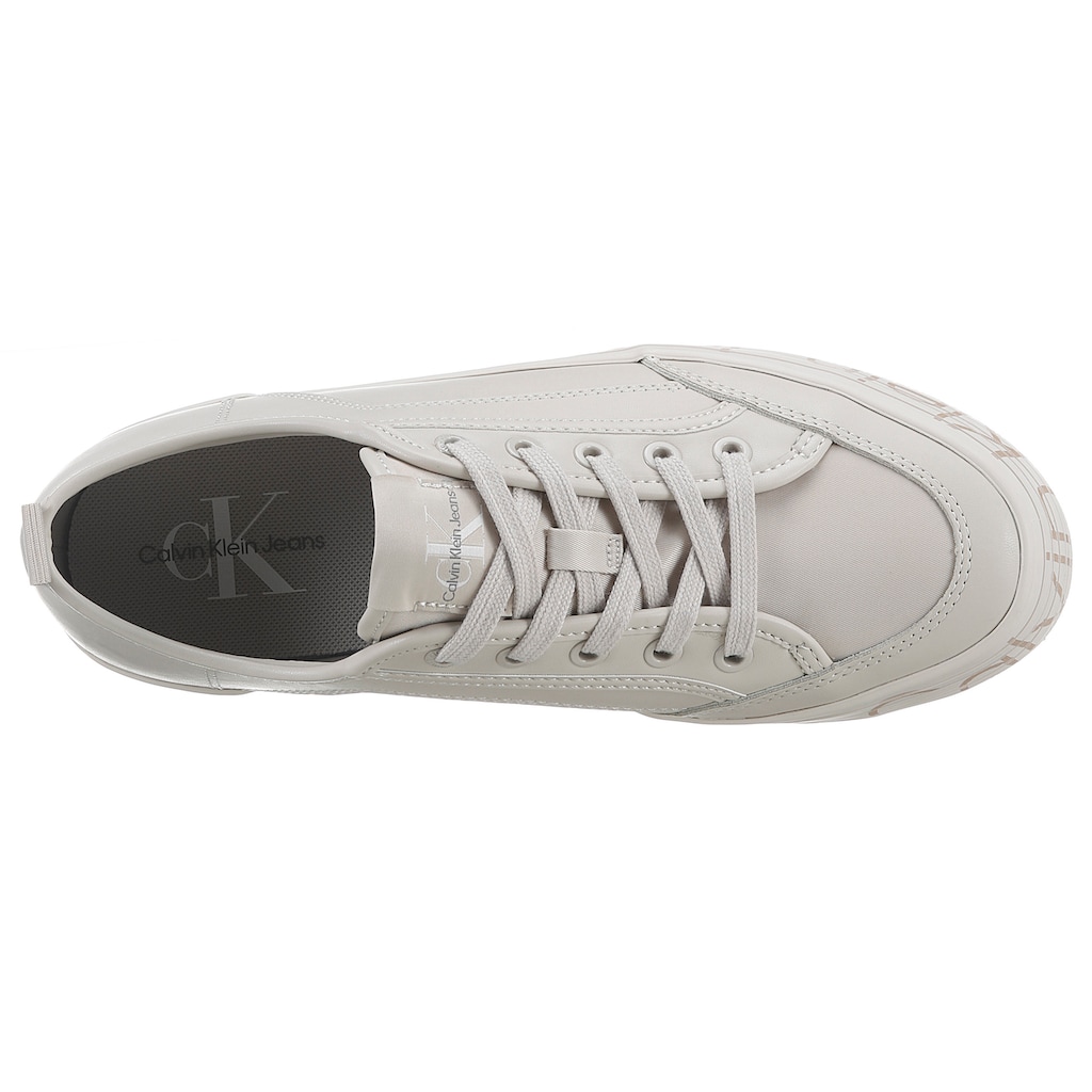 Calvin Klein Jeans Plateausneaker »VULC FLATF LOW WRAP AROUND LOGO«