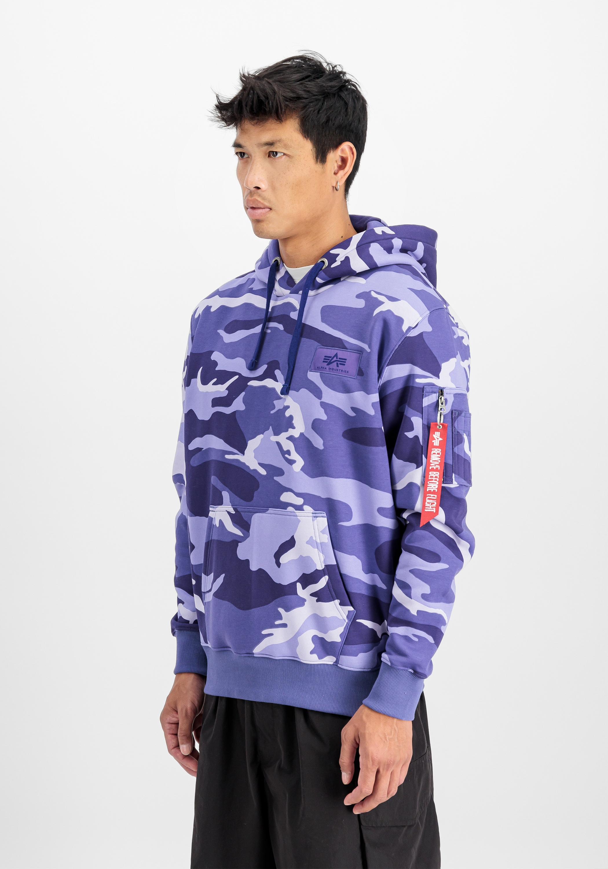 Alpha Industries "Backprint Hoodie Camo" günstig online kaufen