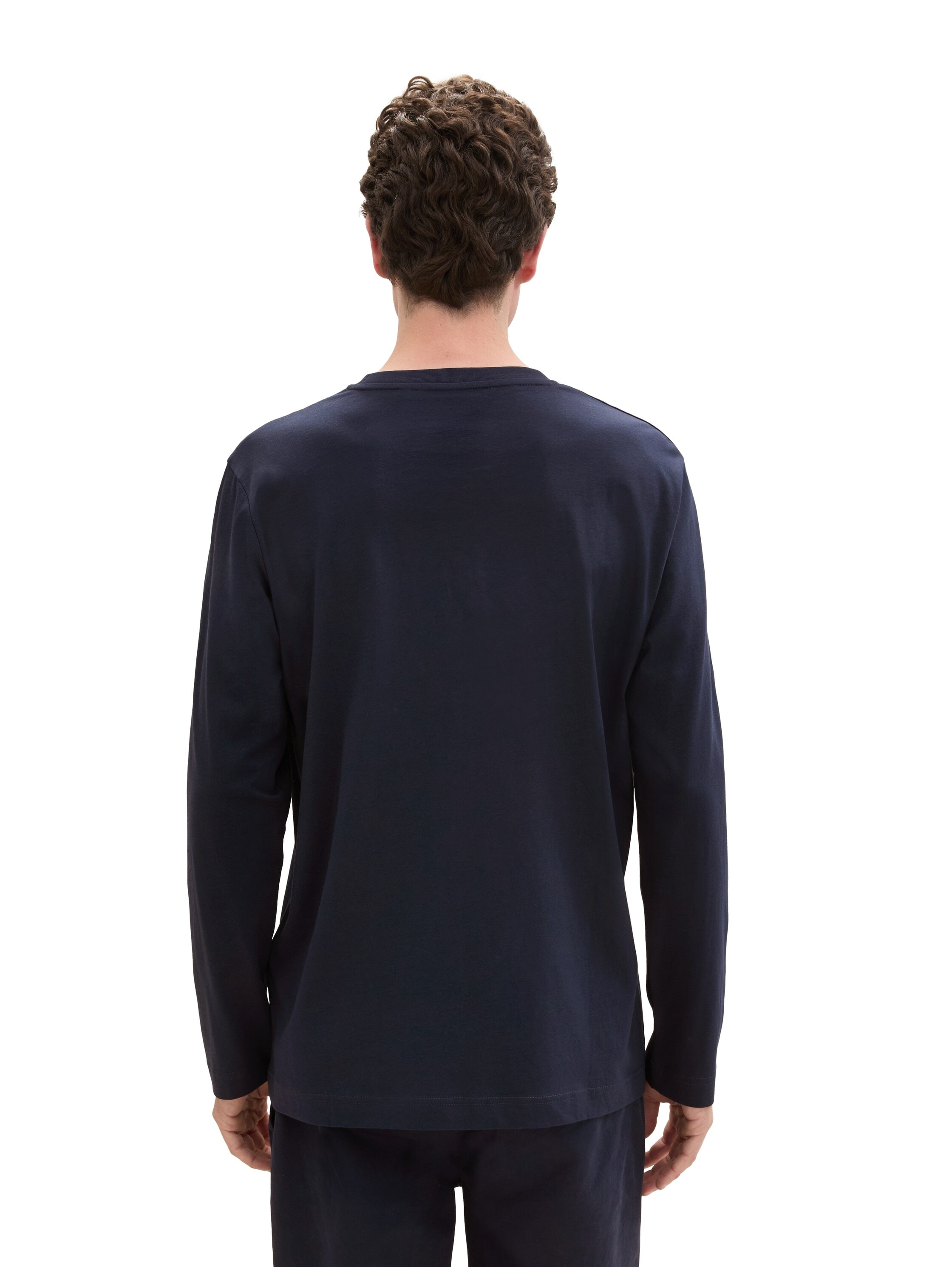 TOM TAILOR Langarmshirt, mit Logo-Print