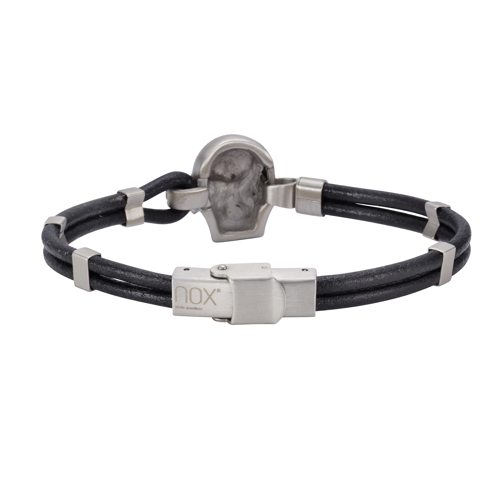 NOX Armband | BAUR »Leder Edelstahl« kaufen