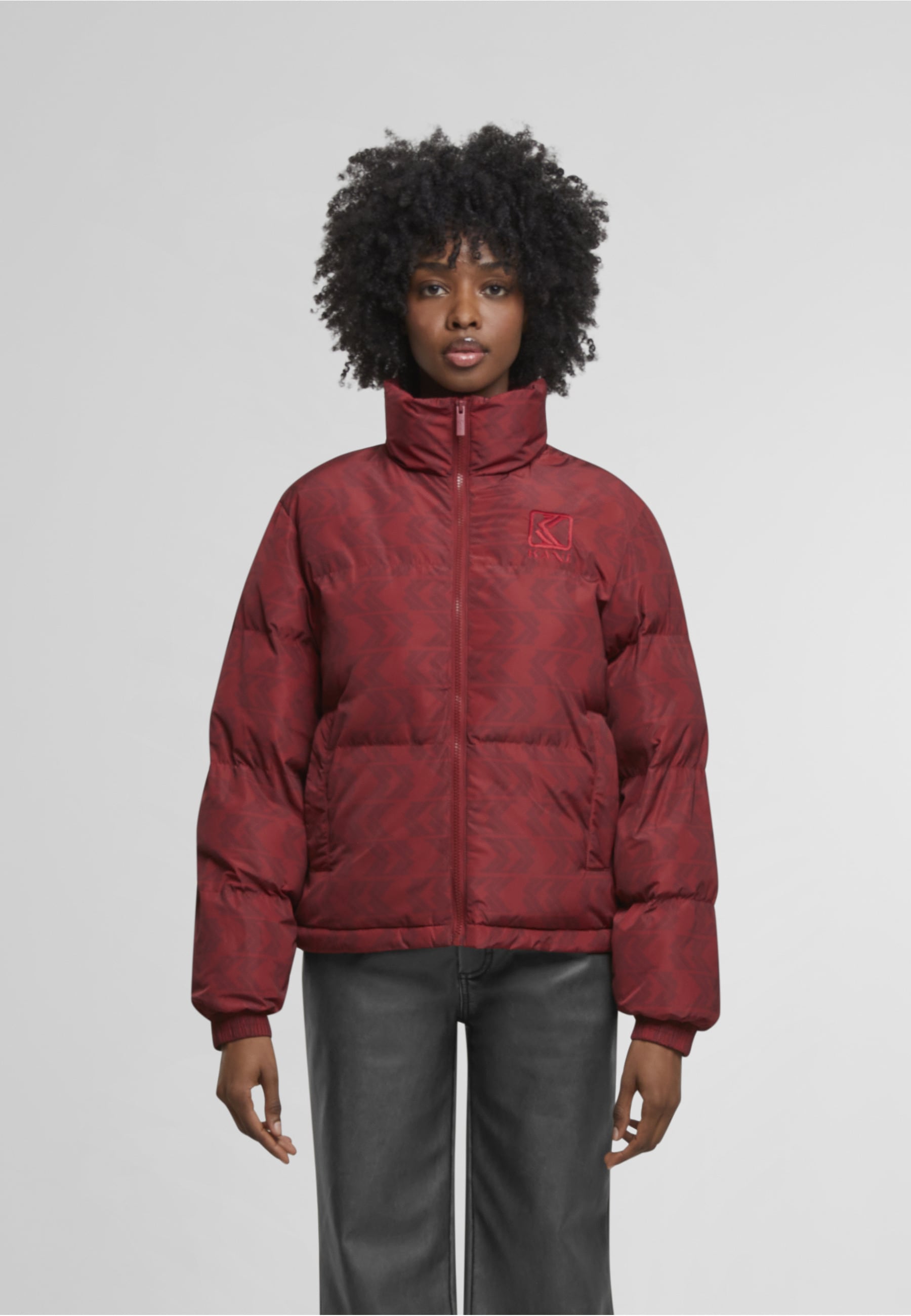 Karl Kani Winterjacke »Karl Kani Og Kani Puffer Jacket« 1 Stk. tlg. ohne Kapuze