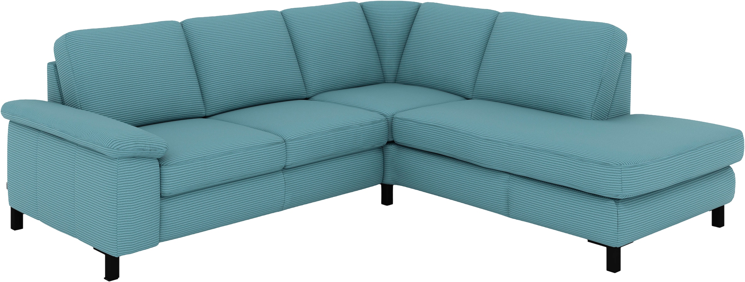 Musterring Ecksofa »MR365« Mit aufliegender 28 cm Armlehne,wahlweise in 3 Materialien,240 x 219cm