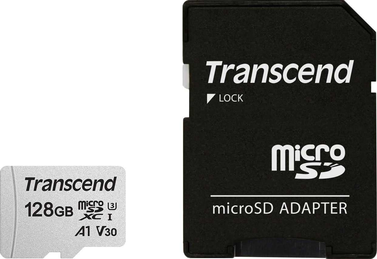 Speicherkarte »microSDXC 300S 128 GB«, (UHS Class 10 100 MB/s Lesegeschwindigkeit)