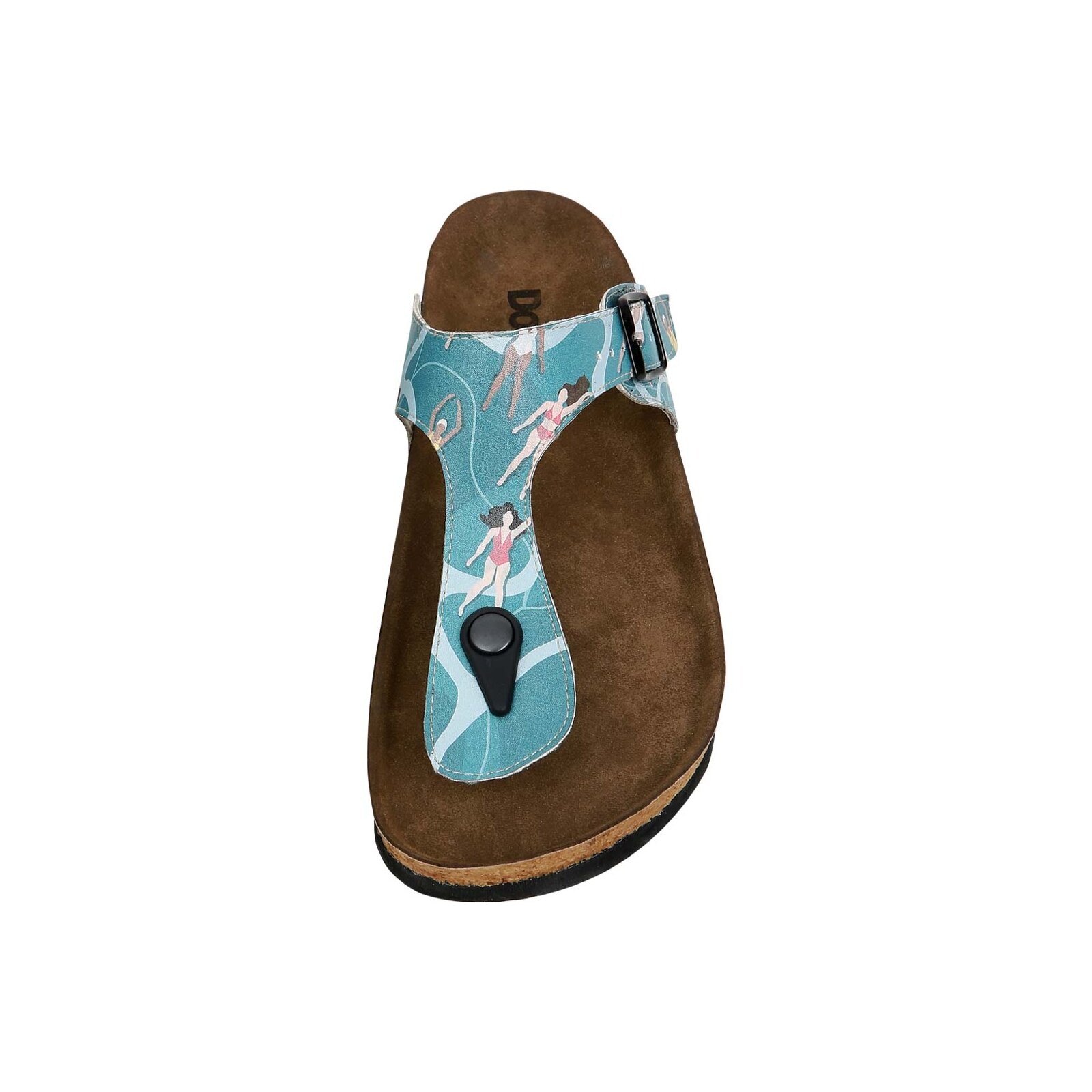 DOGO Zehentrenner »Damen Lila Let's swim Vegan Damen Sandalen/ Sandaletten / female«, Vegan