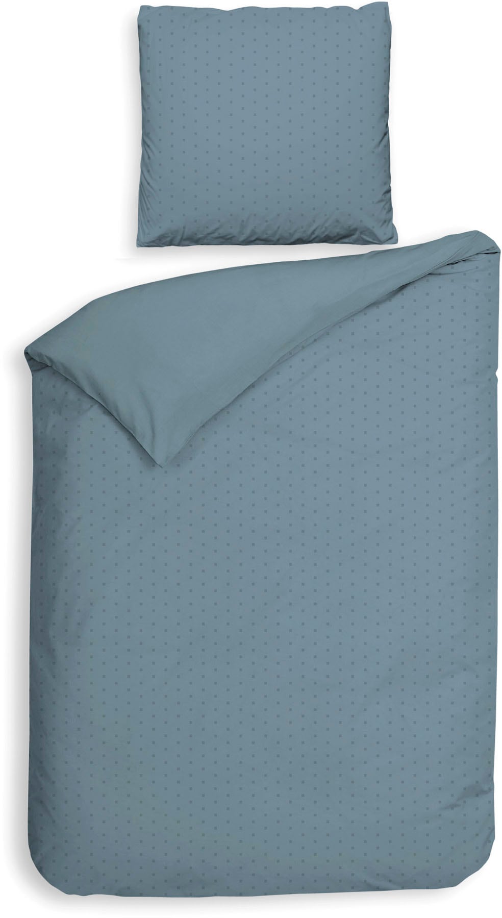 Heckett & Lane Bettwäsche "Punto" 2 Stk. gepunktet, 100% Baumwolle ab 135x2 günstig online kaufen