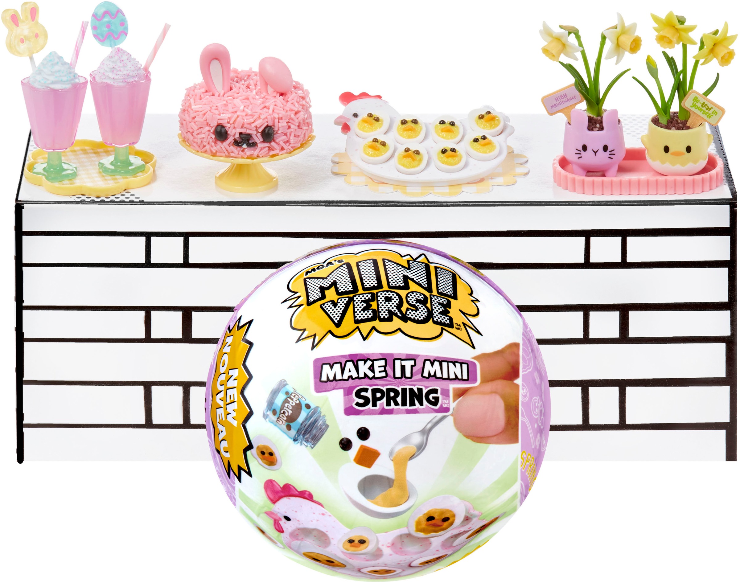 MGA ENTERTAINMENT Kreativset »MGA's Miniverse - Make It Mini Spring Theme«, sortierte Lieferung