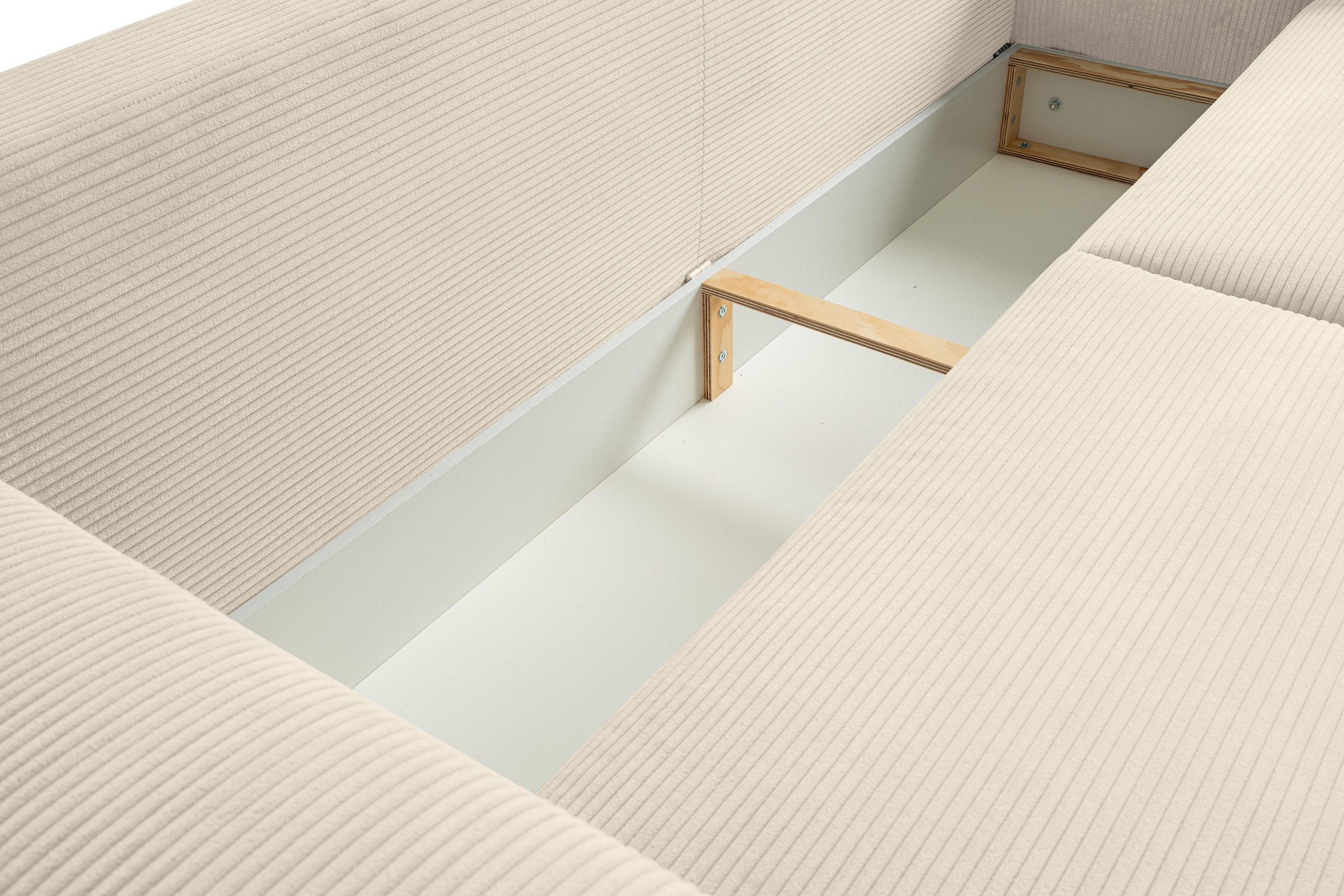 WERK2 Schlafsofa »Lima, inkl. Bettkasten, Breite 245 cm«