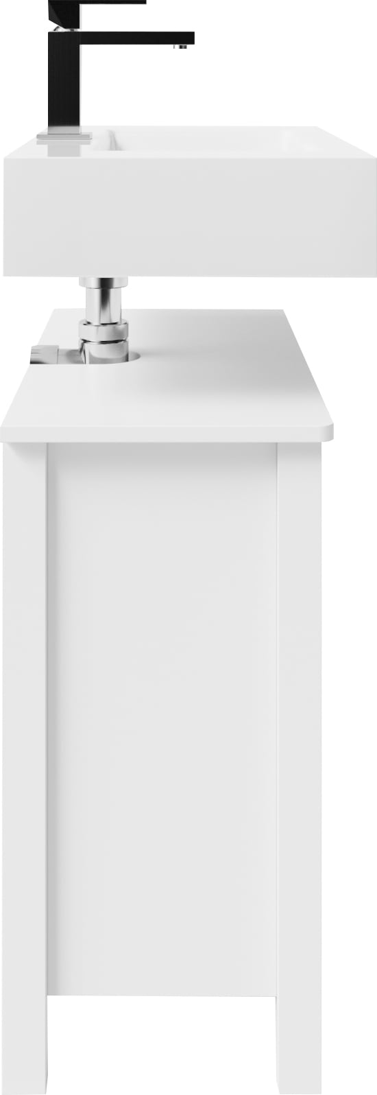welltime Waschbeckenunterschrank »SYLT«, Badmöbel, Breite 65cm